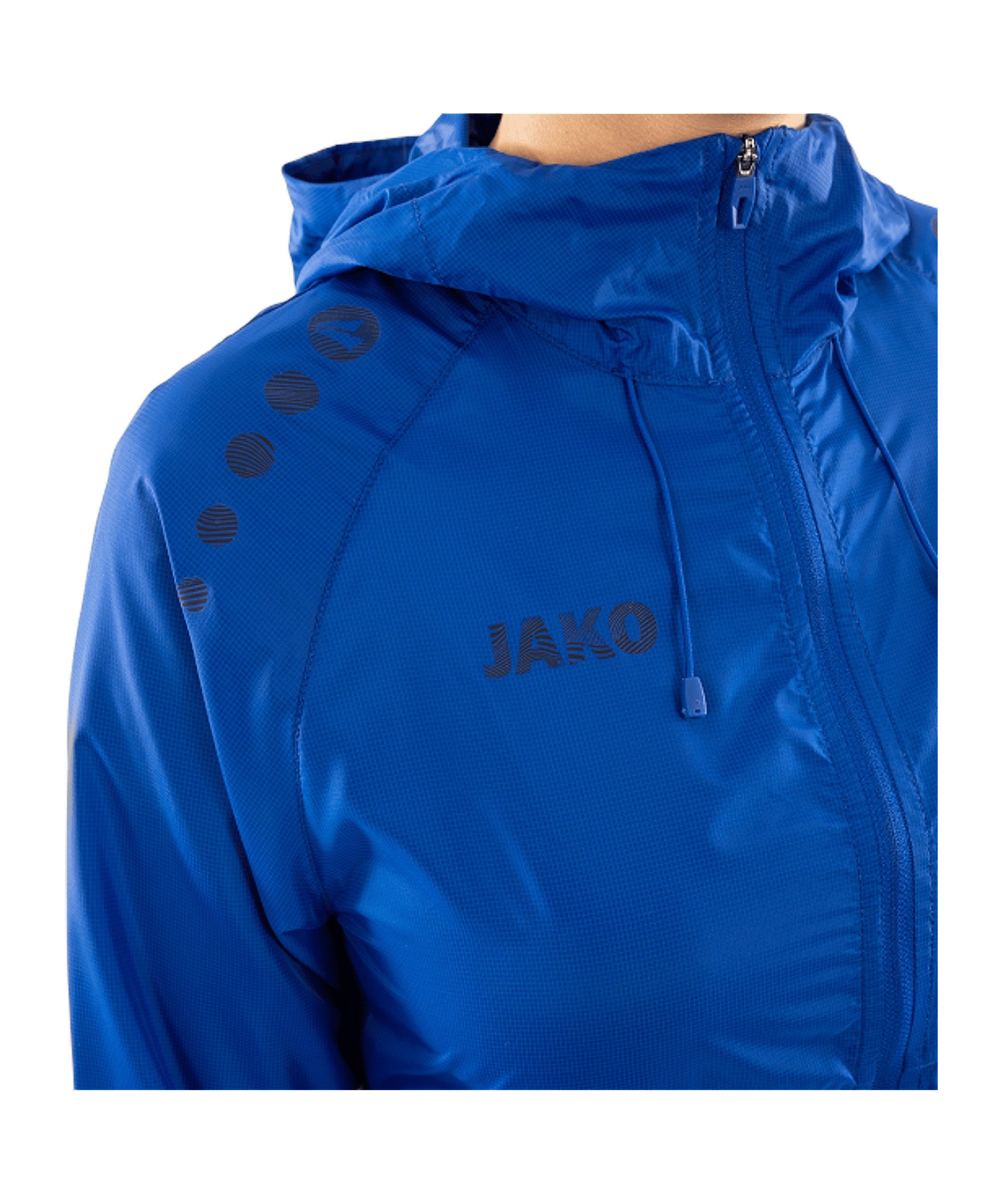 Jako Allwetterjacke Flow Lightweight Jacke Damen (1-St) Kapuze_Kordelzug