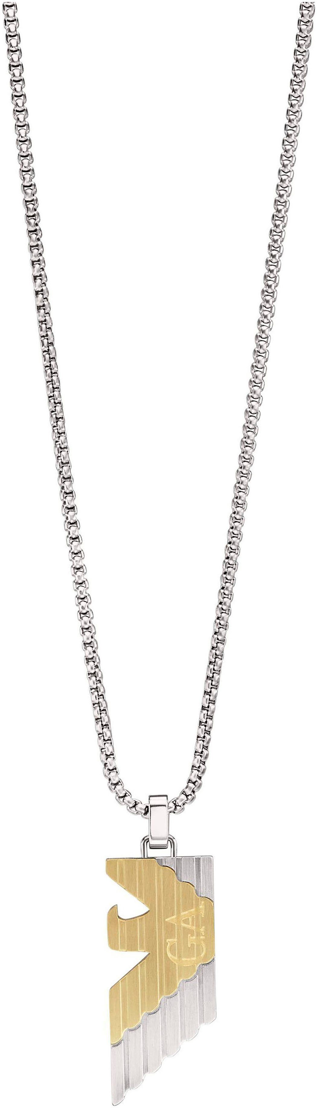 Emporio Armani Edelstahlkette EAGLE LOGO...