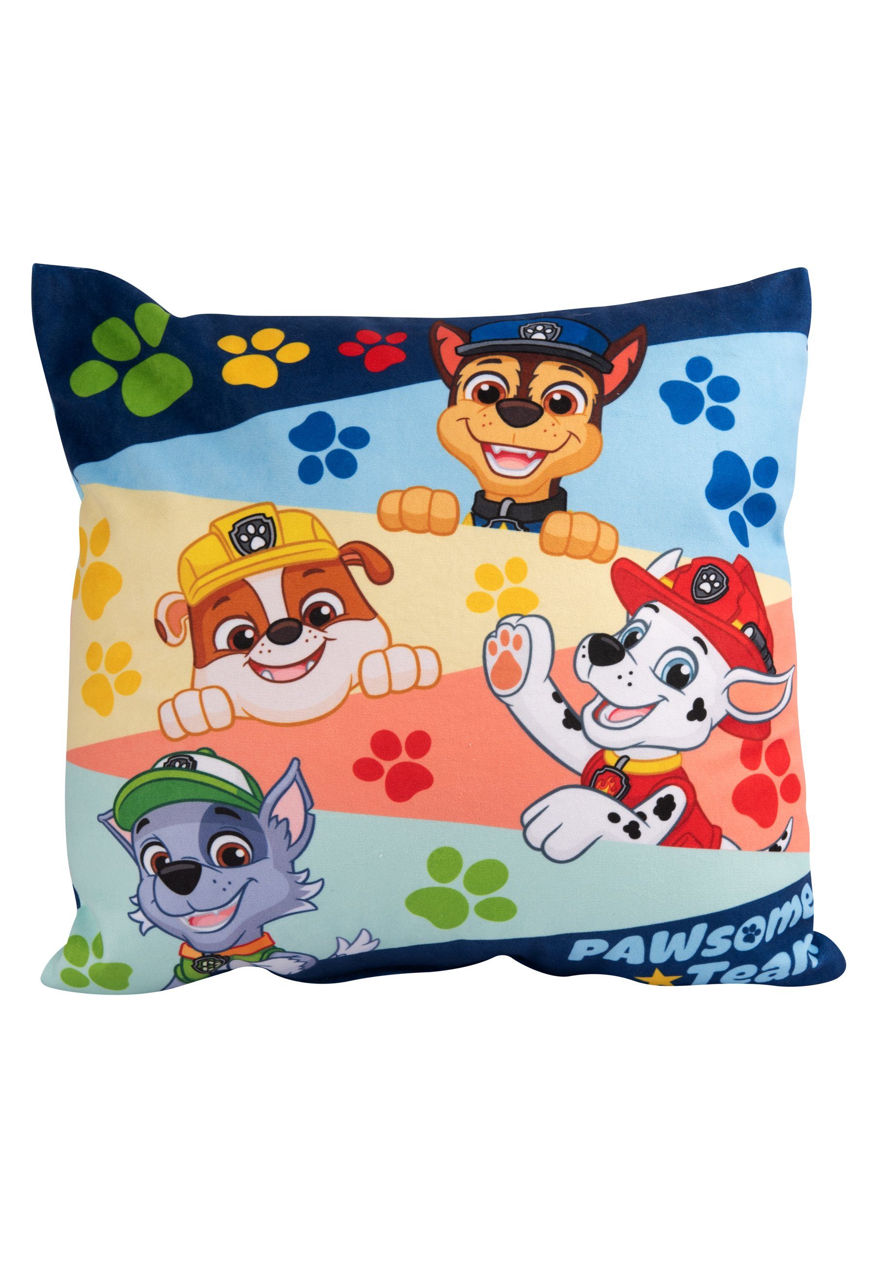 United Labels® Dekokissen Paw Patrol Dekokissen Bunt 30 x 30 cm