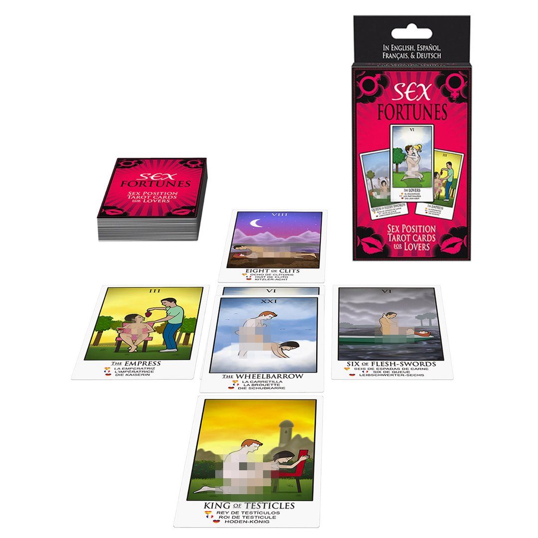 Kheper Games Erotik-Spiel, Sex Fortunes Erotik Kartenspiel Tarotkarten