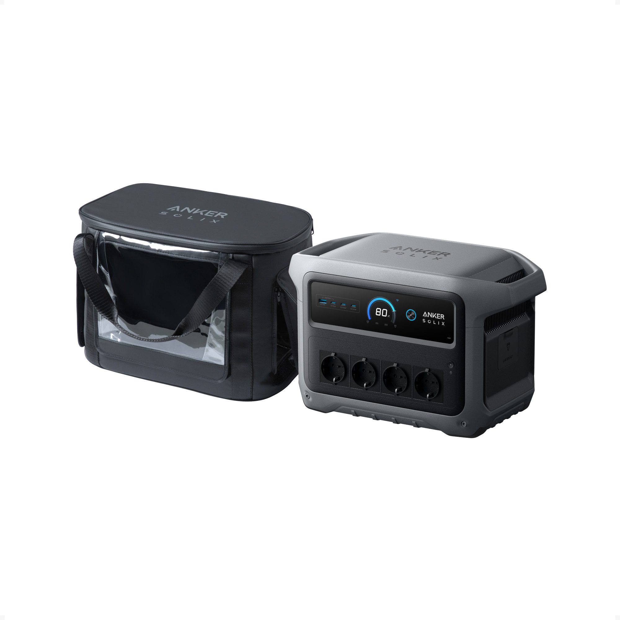 Anker Stromerzeuger C1000 Gen 2 Tragbare Powerstation mit wasserfester Tragetasche, 2 in kW, (1-tlg)