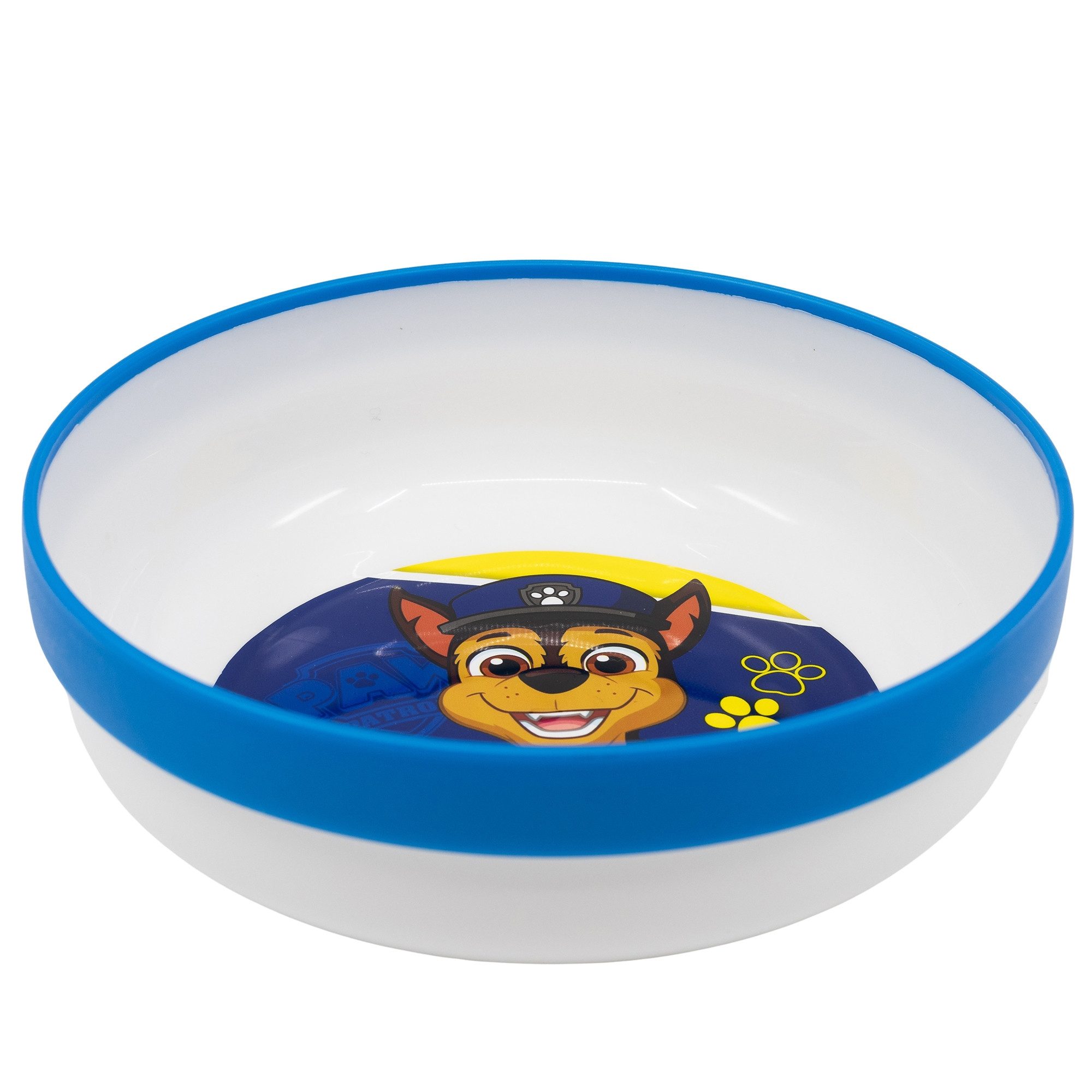 PAW PATROL Kindergeschirr-Set Paw Patrol Jungen Kinder Geschirr-Set 3 tlg (3-tlg), 1 Personen, BPA-Frei, antirutsch Becher Teller Schüssel