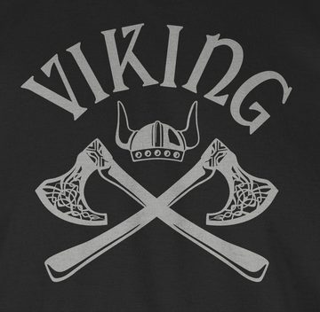 Shirtracer T-Shirt Wikinger Viking Nordmänner Odin Walhall Streitaxt Wikinger & Walhalla Herren