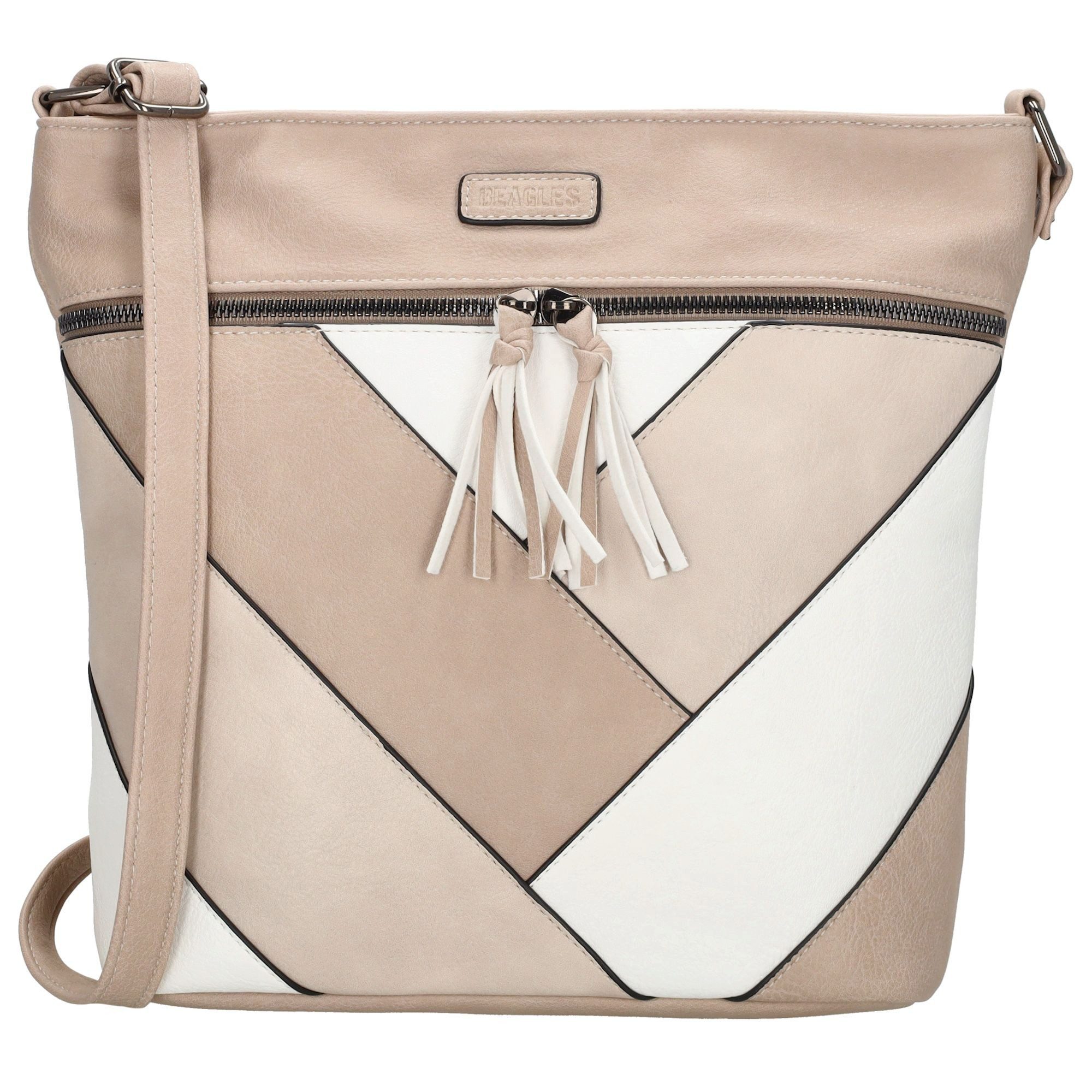 Christian Wippermann Umhängetasche Damen Tasche Schultertasche Umhängetasche Crossover (einzeln), Bag Leder Optik Handtasche