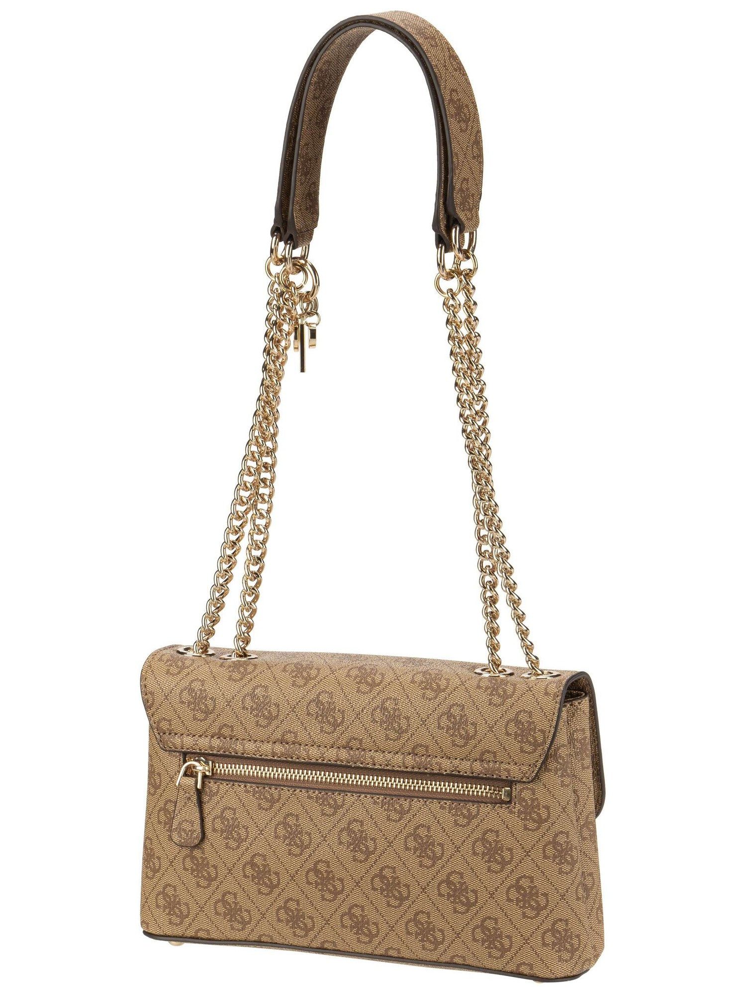 Guess Handtasche Eco Erica Conv Flap Logo, Schultertaschen