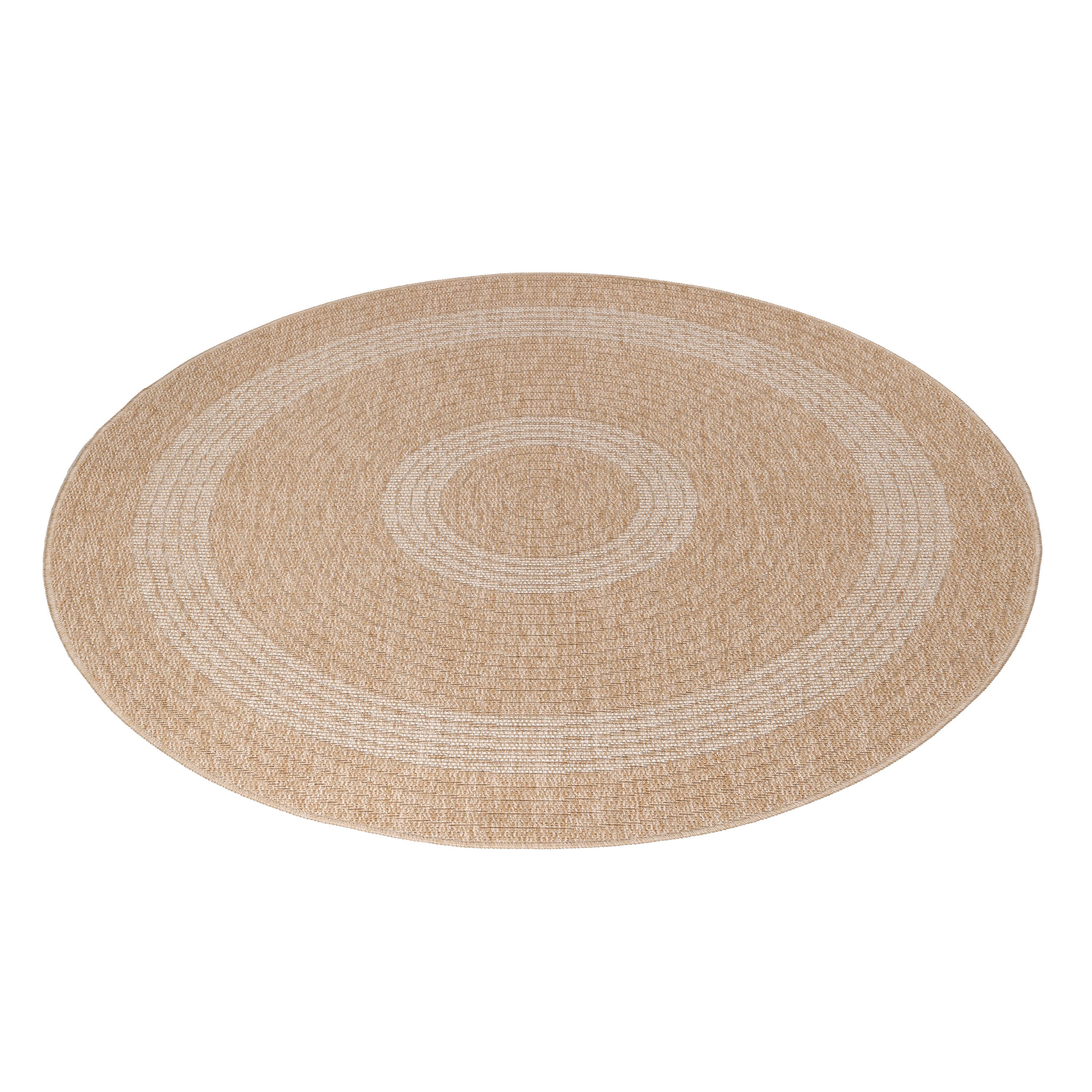 Carpettex Outdoorteppich Vintage Design, Rund, Höhe: günstig online kaufen