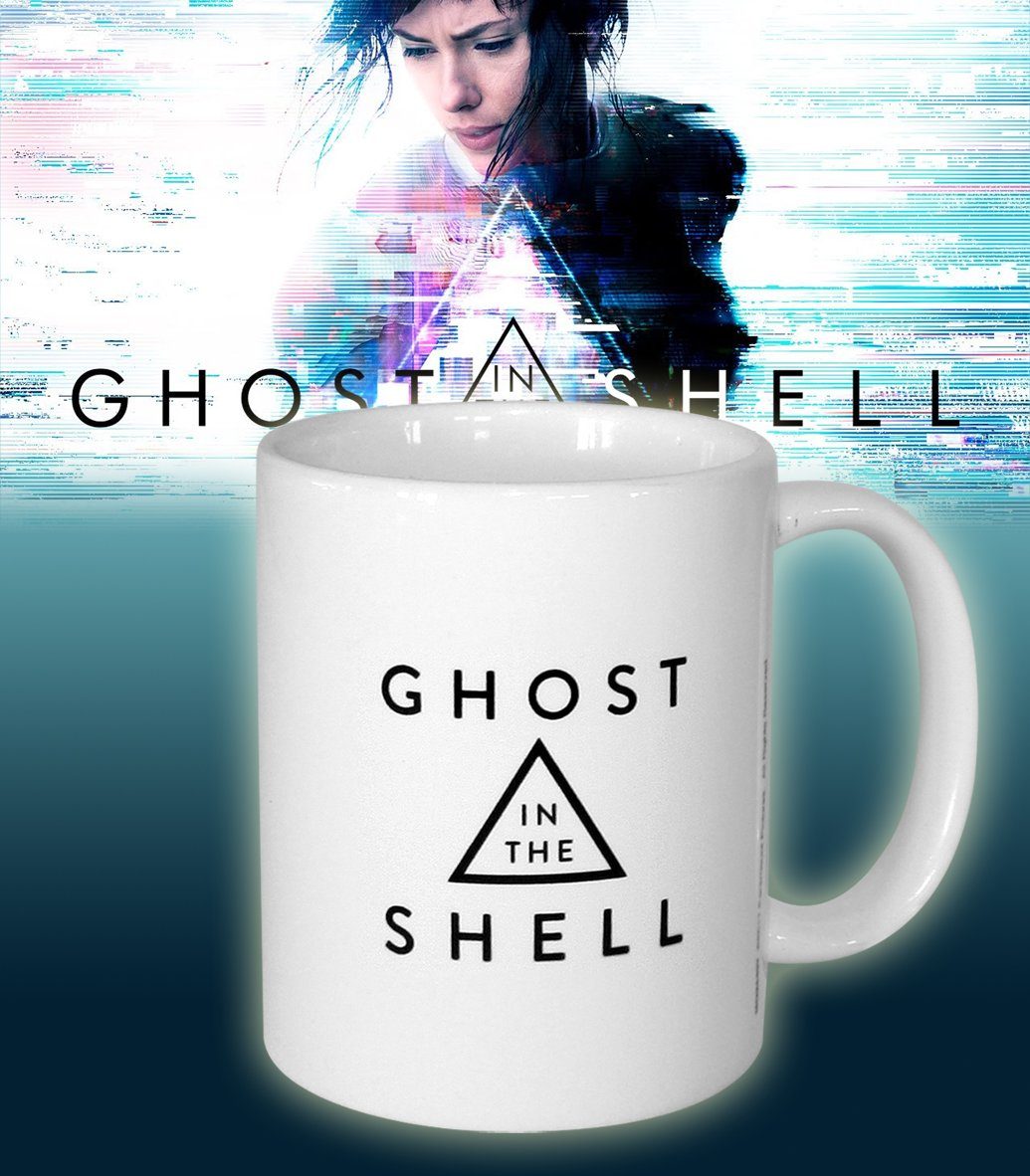 PYRAMID Ghost Logo, Keramik Tasse Shell the Tasse 100% in