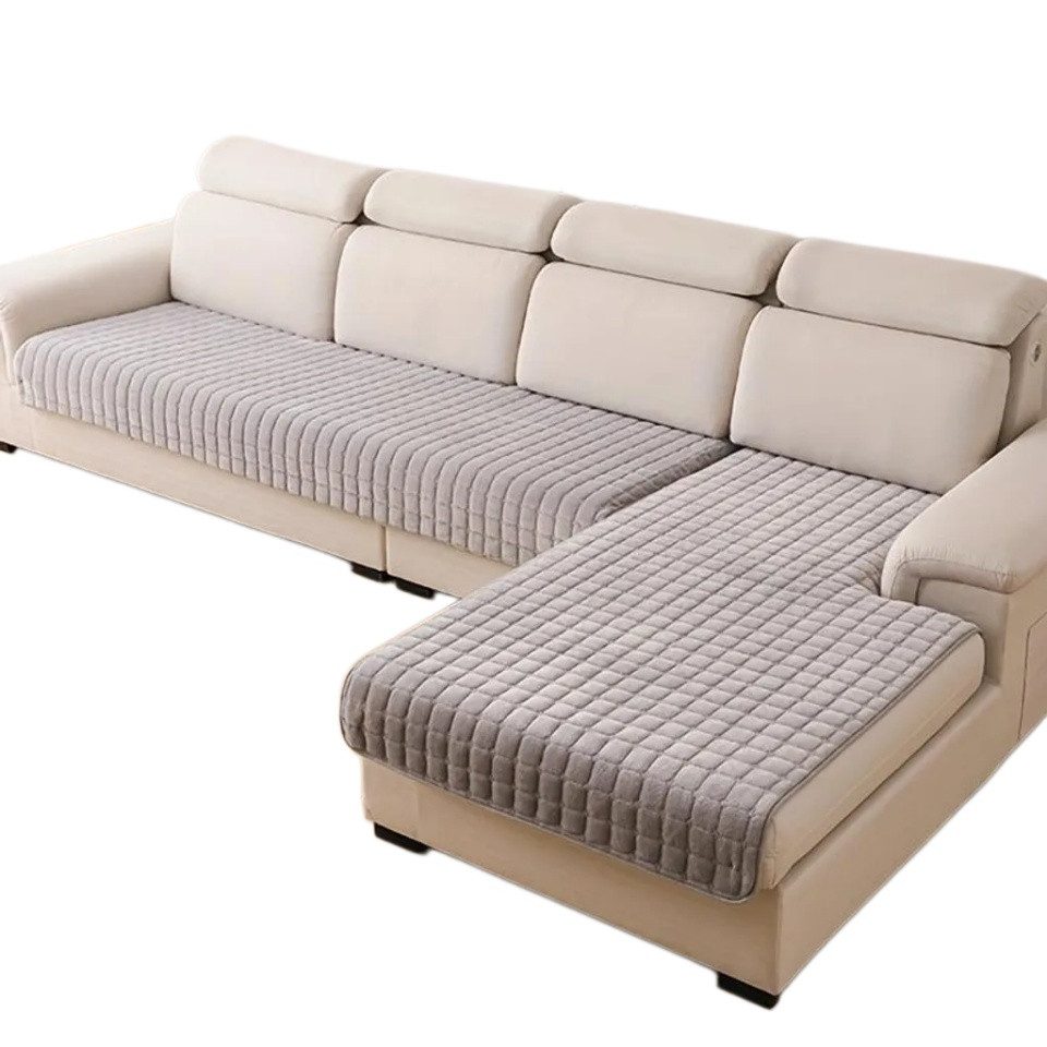 Bellaro Life Sofabezug 2 Stück Flannel Sofabezug, Antirutsch Möbelschutz, 90x160cm+210cm