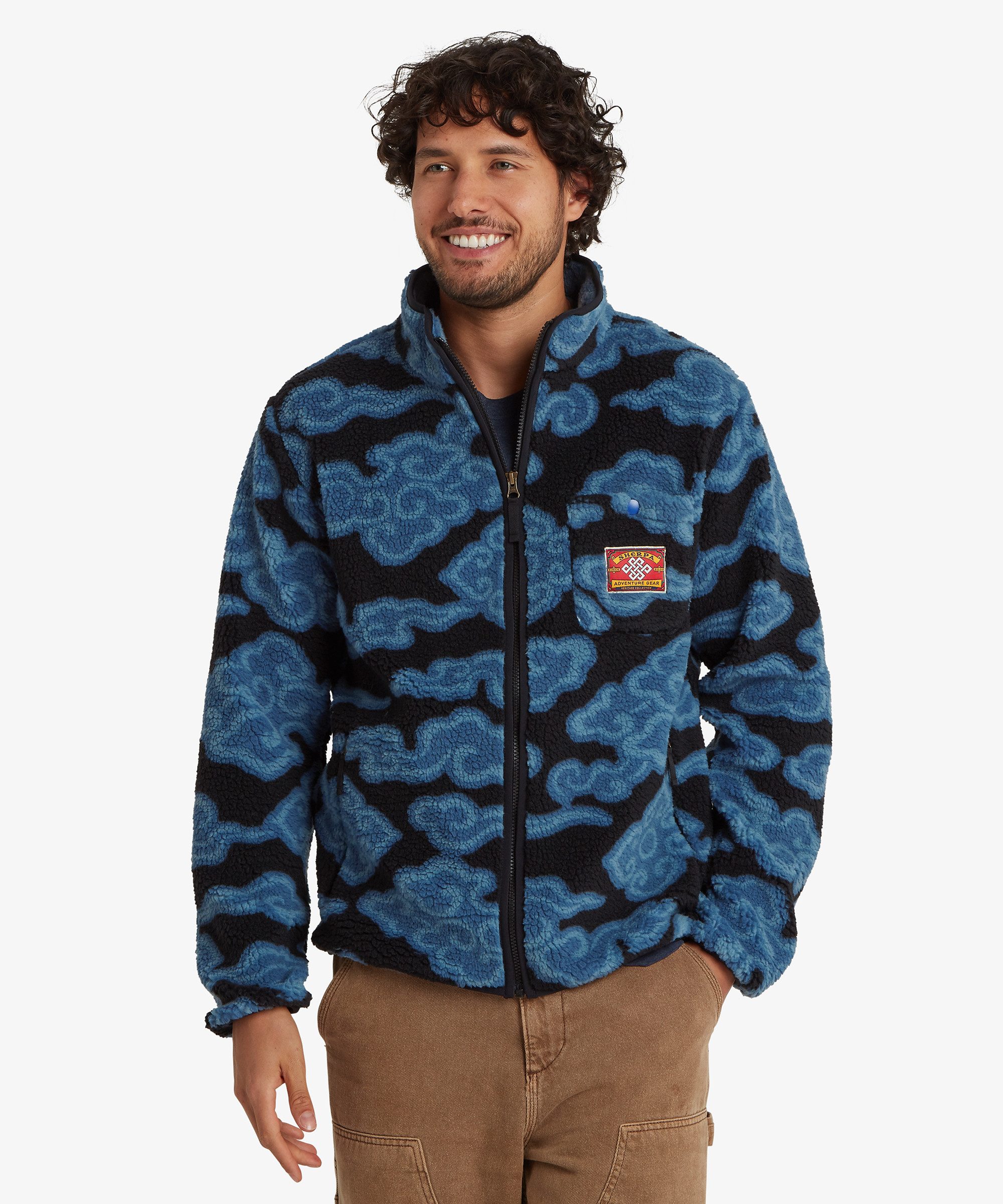 Sherpa Fleecejacke Sherpa Unisex Tarcho Fleecejacke