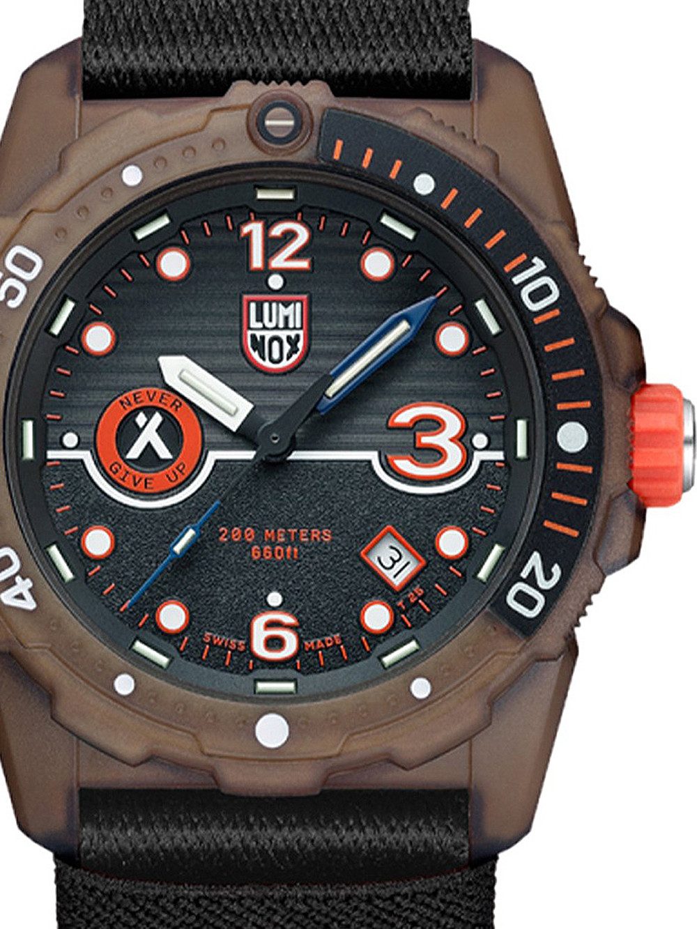 Luminox Quarzuhr Luminox XB.3721.ECO Bear Grylls Survival Eco Herrenuhr 42mm 20ATM Luminox XB.3721.ECO Bear Grylls Survival Eco Herrenuhr 42mm 20ATM