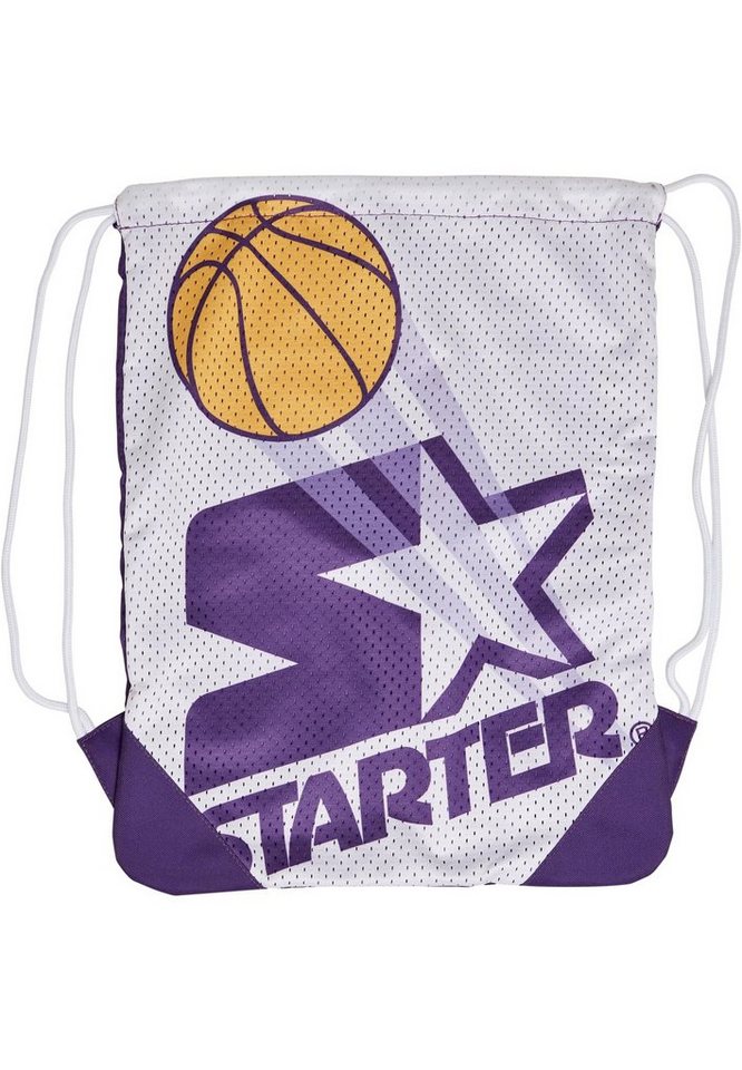 Starter Black Label Handtasche Accessoires Airball Mesh Gymbag (1-tlg),  Starter Logo mit Basketball-Motiv, vorne und hinten