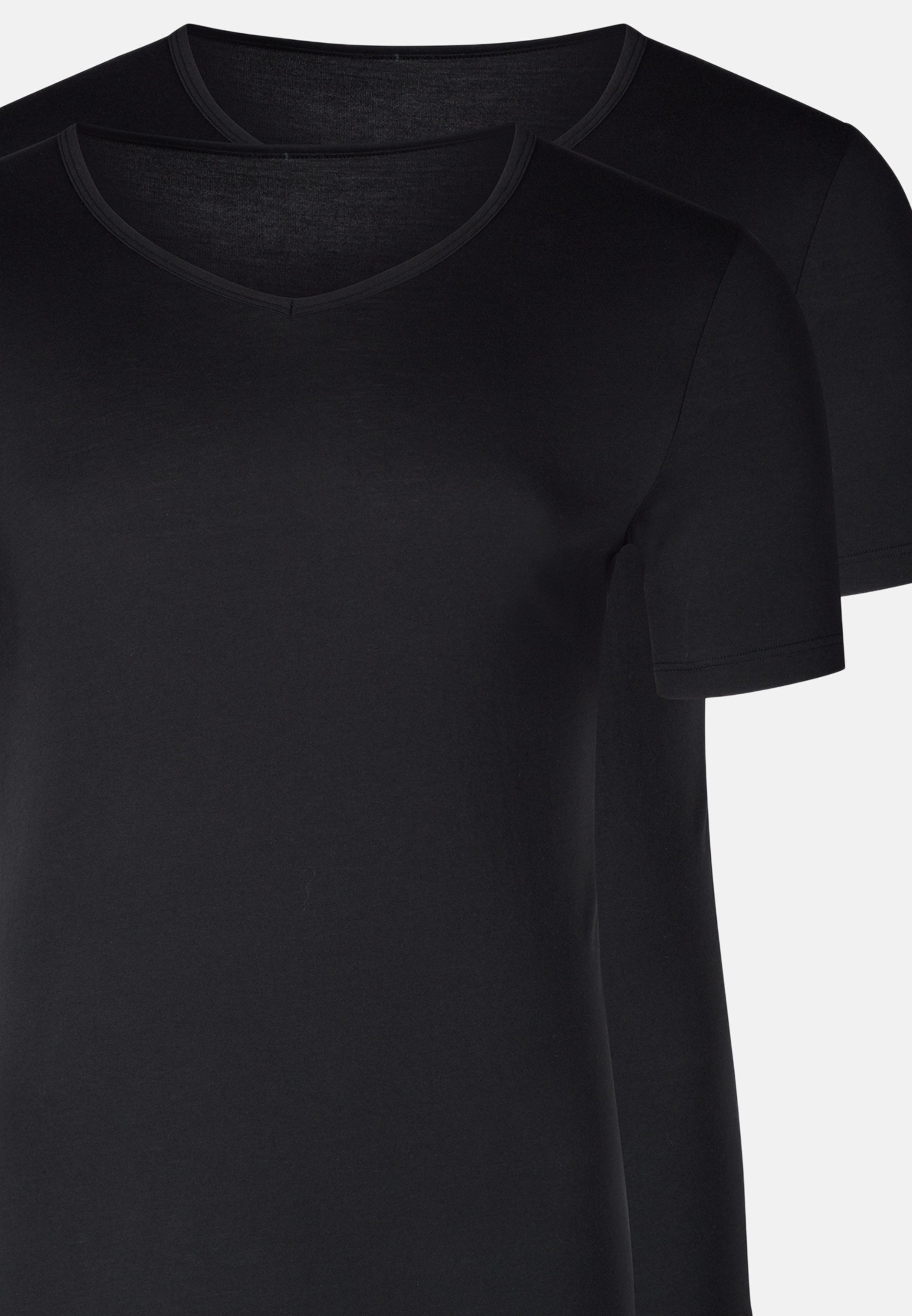Skiny Unterhemd 6er Pack Unterhemd / Shirt Kurzarm (Spar-Set, 6-St) Unterhemd / Shirt Kurzarm - Baumwolle - V-Ausschnitt für coole Styles
