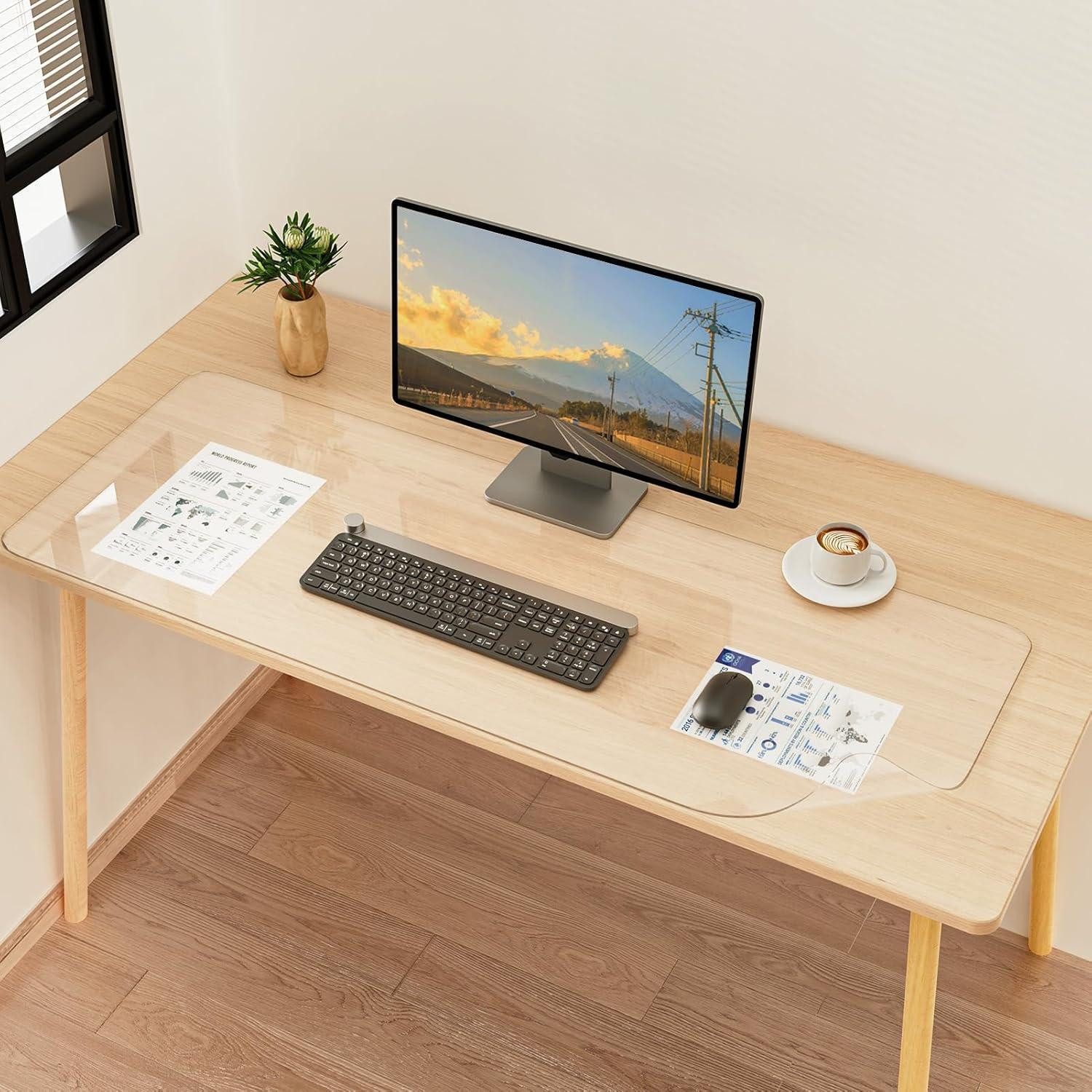 LuxusKollektion Schreibtischunterlage Schreibtischunterlage Mauspad Zubehör Tischschutz Büro 100 x 40 cm