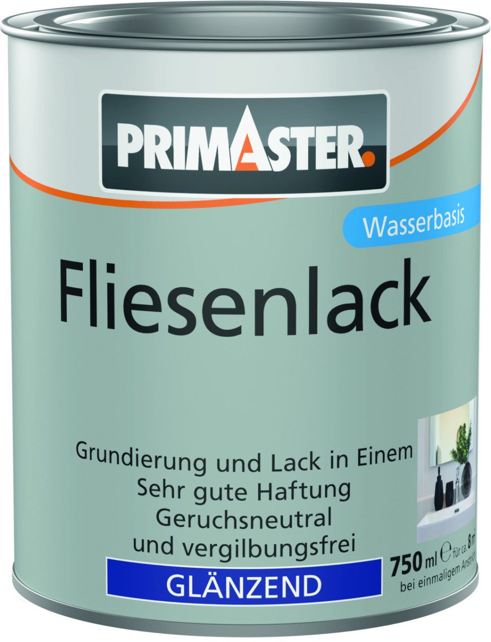 Primaster Fliesenlack Primaster Fliesenlack 750 ml grau glänzend