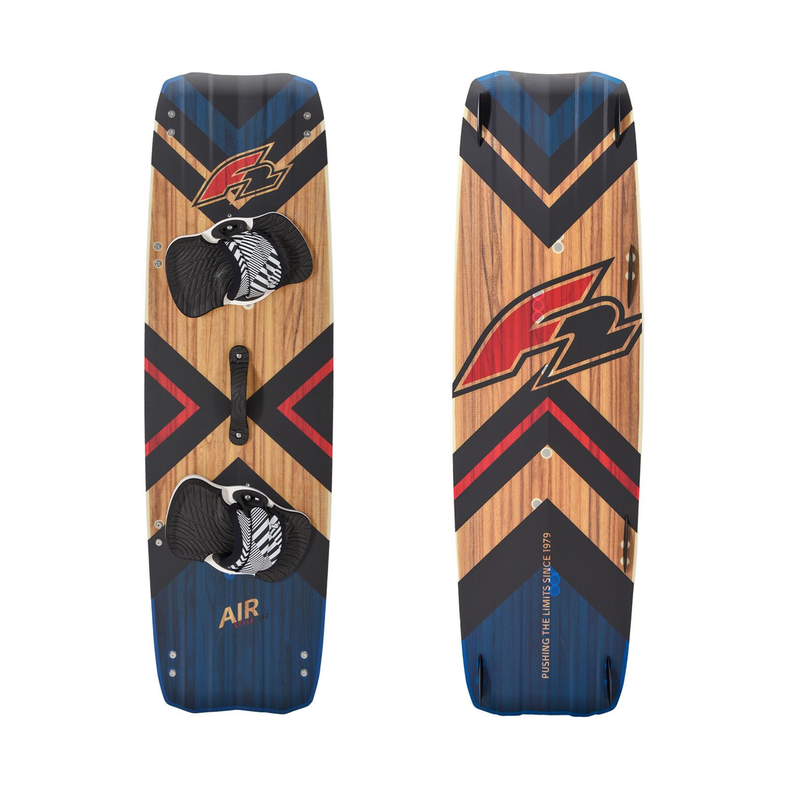 Kiteboard F2 Kiteboard Air Wood 137 cm Blau 2024/25