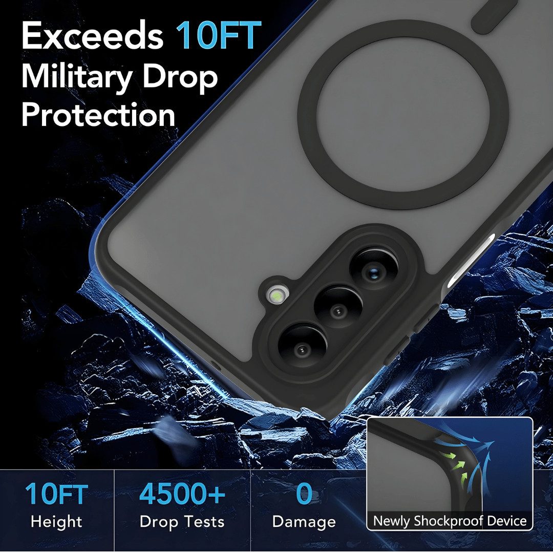 SmartUP Smartphone-Hülle + 2X Schutzglas für Samsung Galaxy A26 5G Panzerfolie MagSafe Case 9H 6,6 Zoll, MagSafe-Technologie – Bild 4 von 5