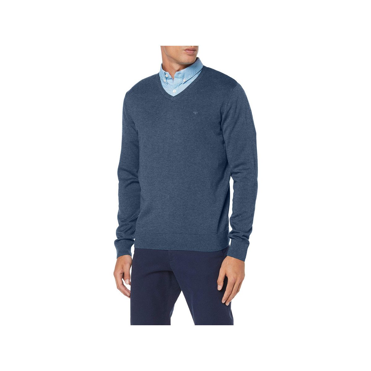 vintage indigo blue melange