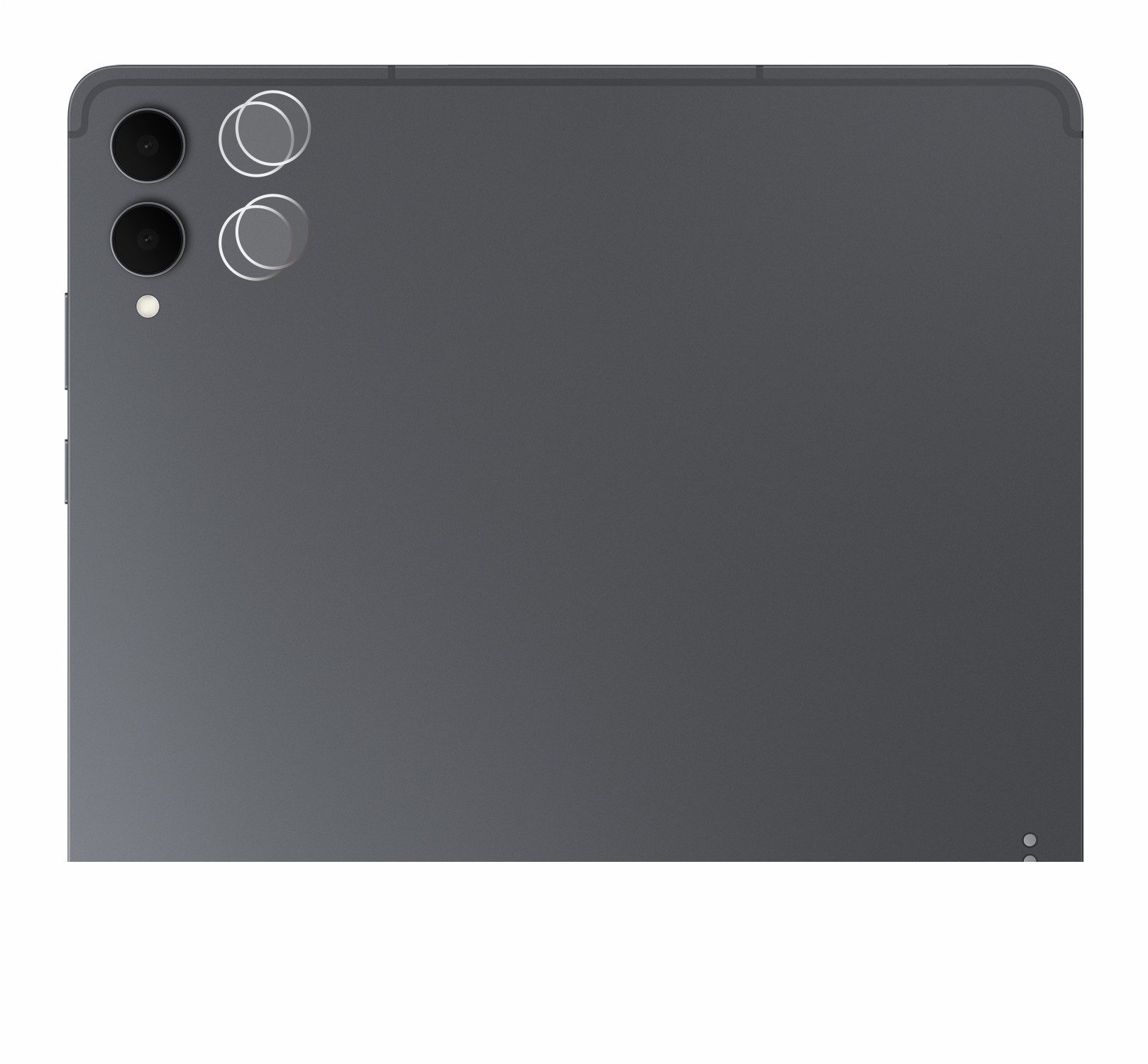 ScreenLeaf Displayschutzfolie Schutzfolie für Samsung Galaxy Tab S11 Ultra (NUR Kameraschutz), 2 Stück, nachhaltiger Displayschutz Schutz Folie Klar Transparent