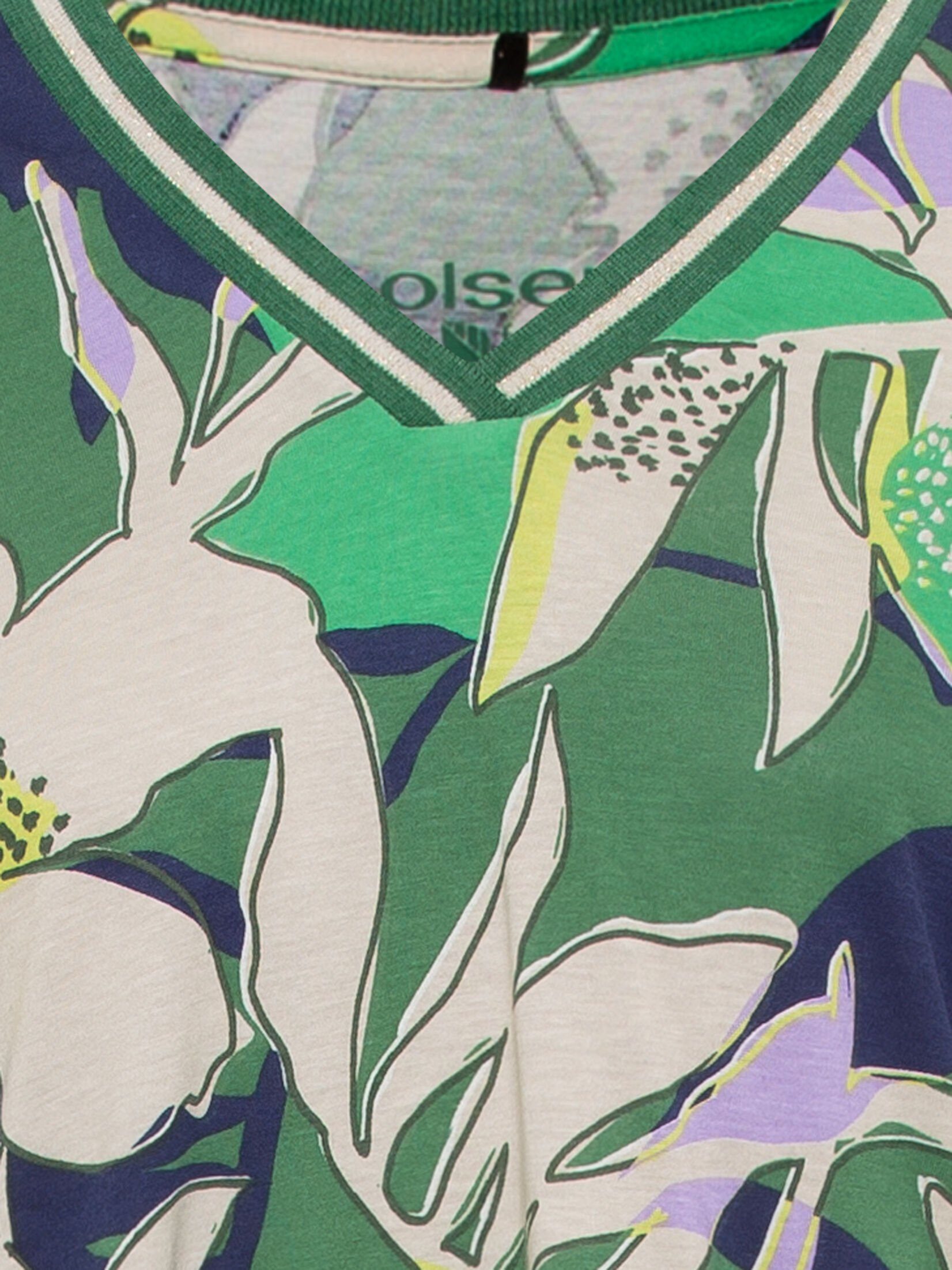Blütenprint mit Print-Shirt Olsen
