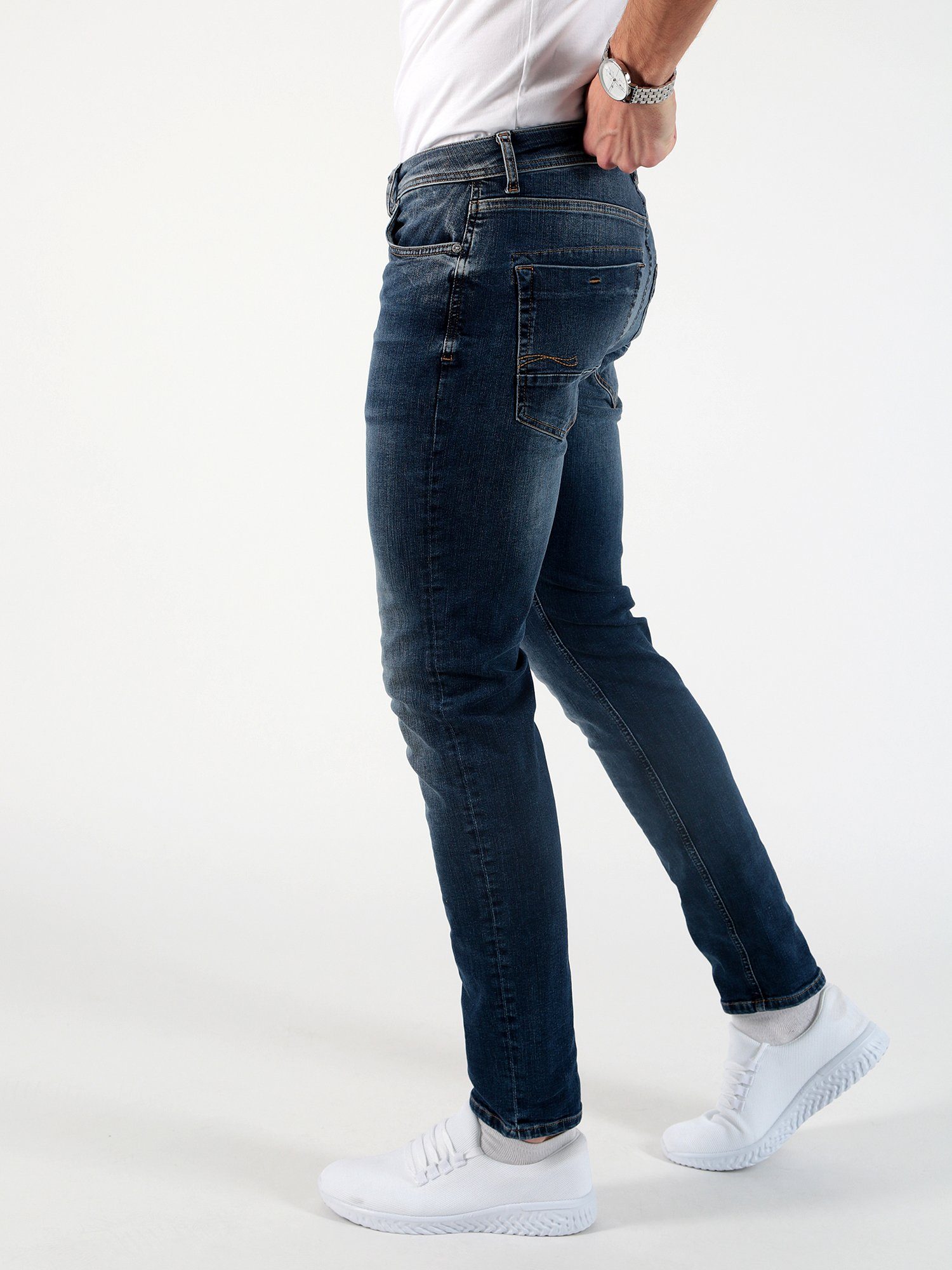 JEANS MOD brant CORNELL AU20-1003.3153 blue Denim 5-Pocket-Jeans of Miracle