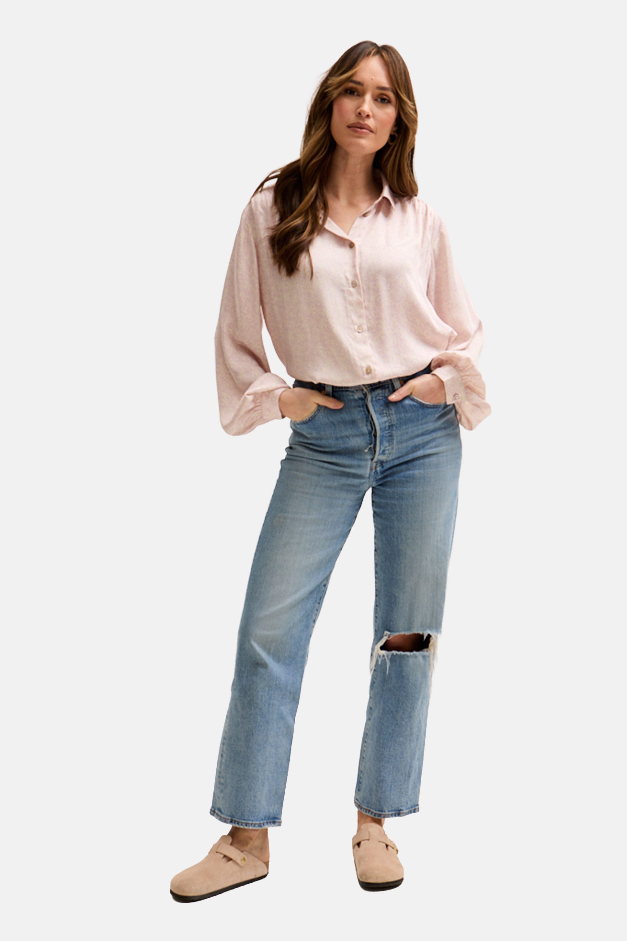 Lily and Lionel Hemdbluse Marrianne Peter Pan Collar Shirt Damen