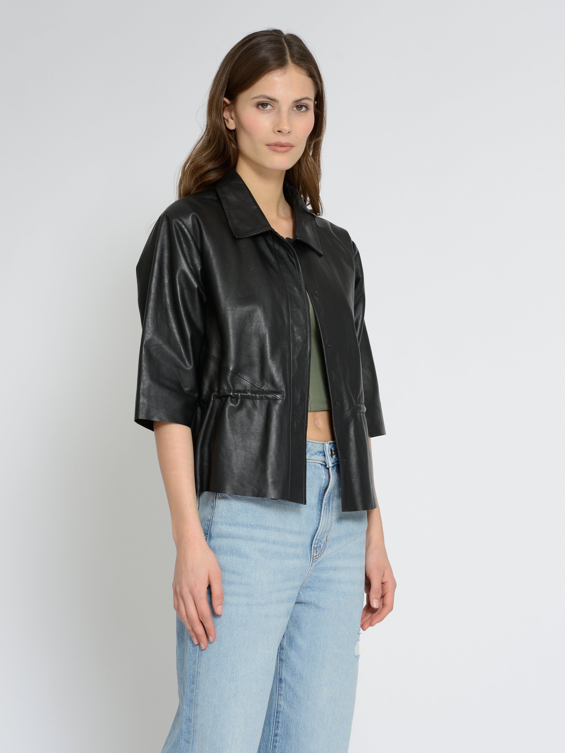 Maze Lederjacke 42021227 black | Übergangsjacken