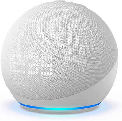 Amazon Streaming-Box »Amazon Echo Dot mit Uhr 5. Generation (2022) Smart«