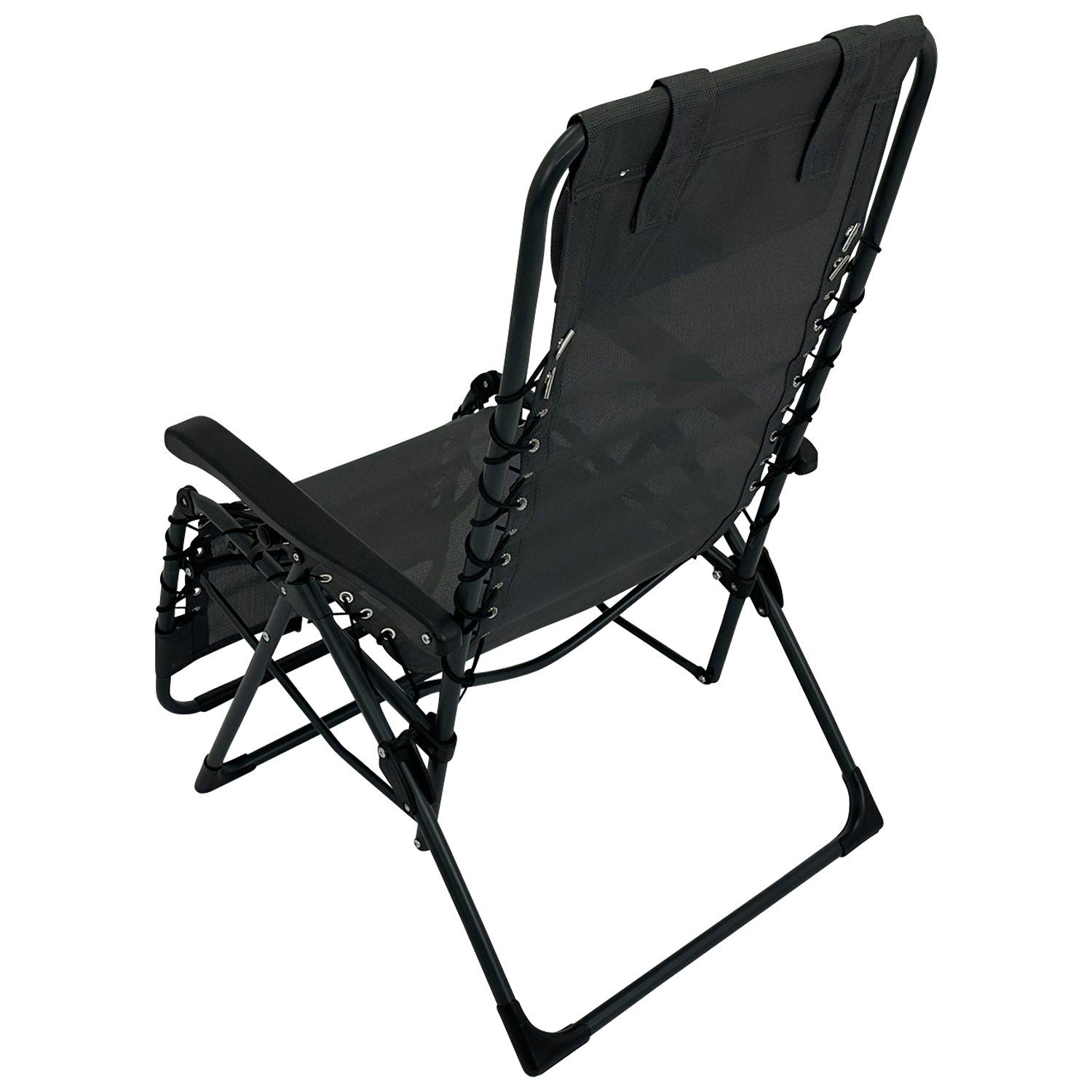 DEGAMO Relaxsessel NIZZA, Kunstgewebe 2*1 grau, günstig online kaufen