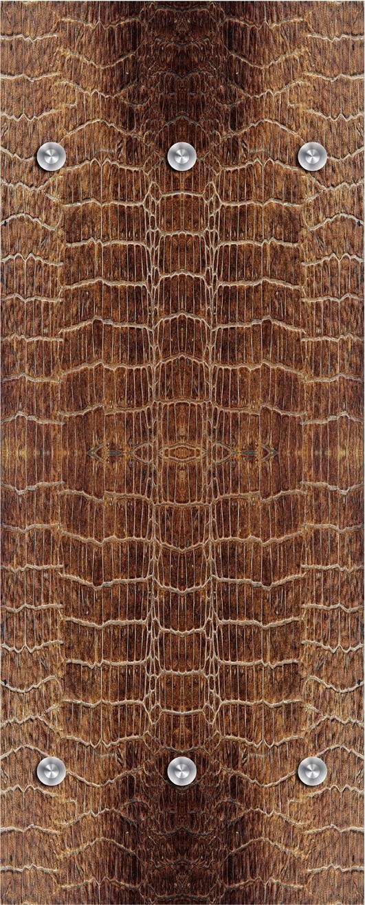 queence Шафиleiste Lederoptik, mit 6 Haken, 50 x 120 cm
