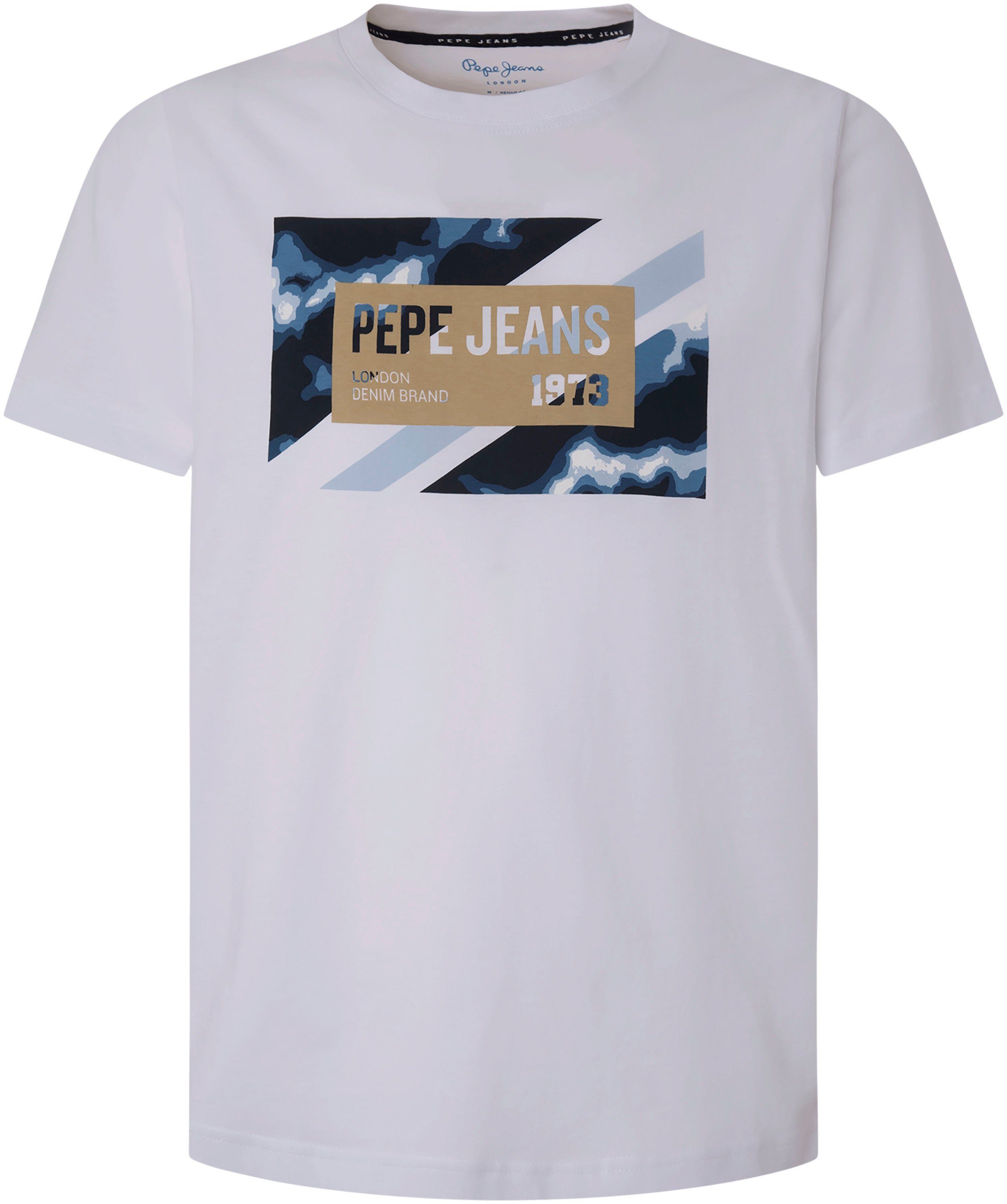 Jeans white T-Shirt Pepe