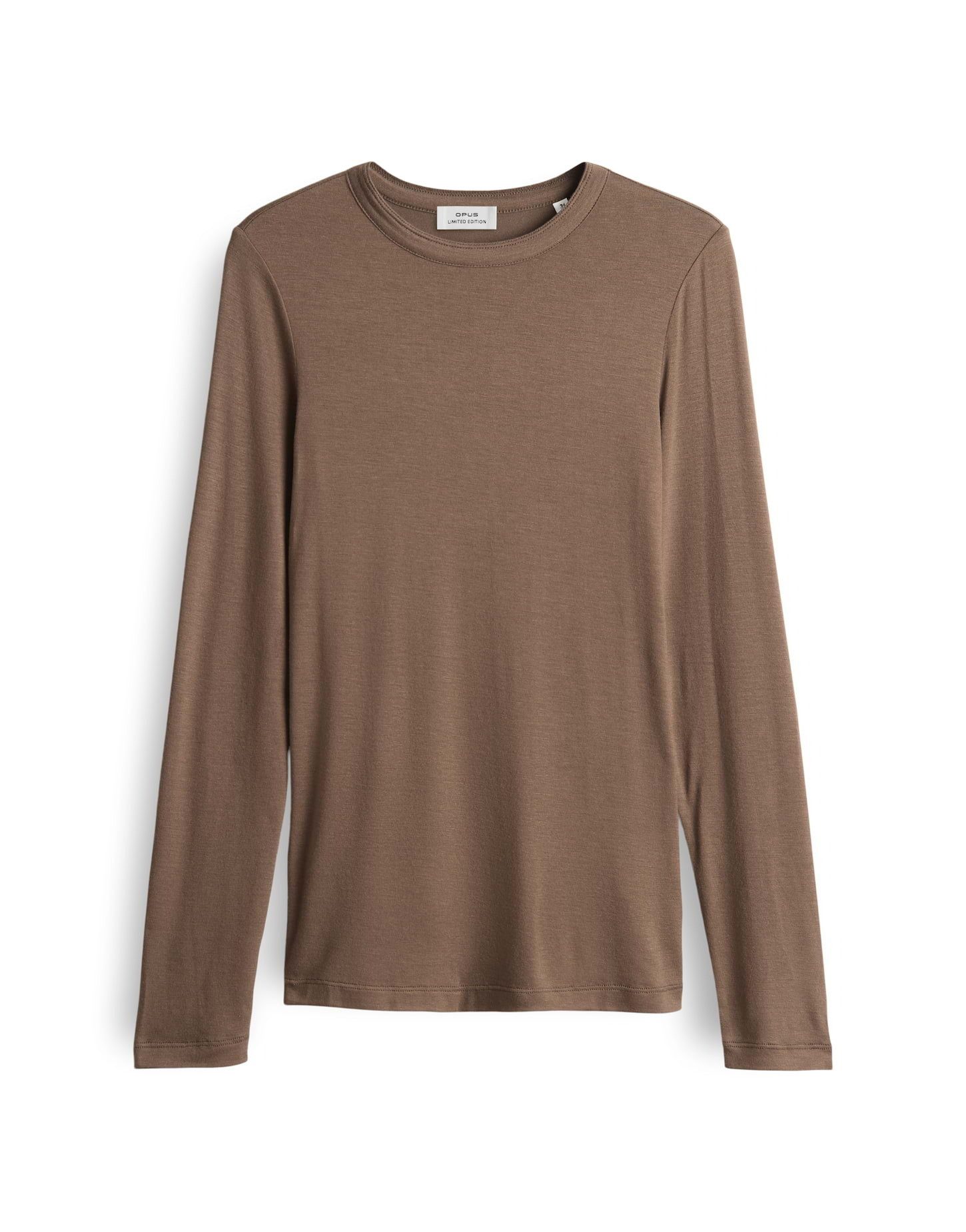 OPUS Langarmshirt SIFA aus Viskosemix figurbetont geschnitten, leichte Tran günstig online kaufen