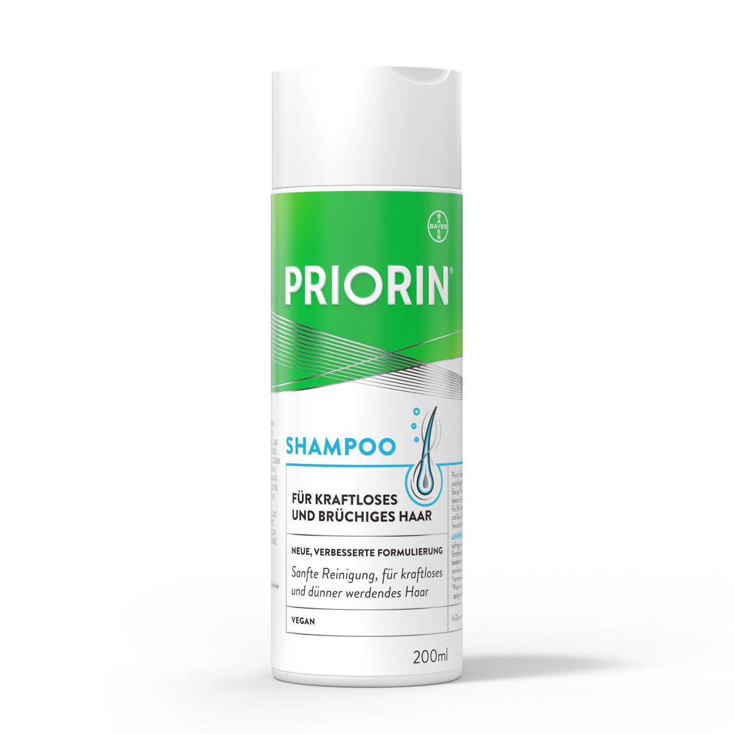 Priorin® Haarshampoo Shampoo, Priorin® Shampoo als Pflege für mehr Glanz und Volumen