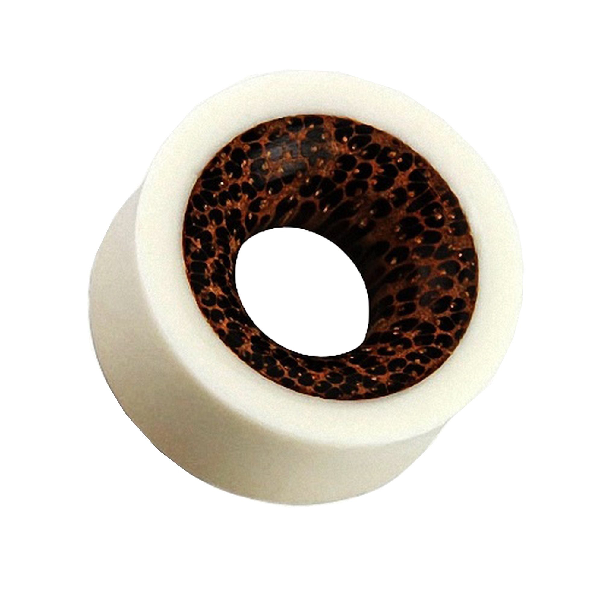 Taffstyle Plug Piercing Knochen Weiß Holz günstig online kaufen