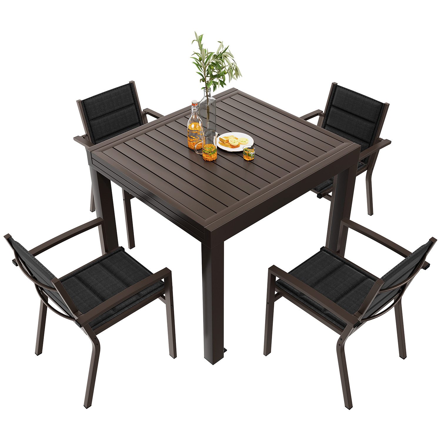GUNJI Gartenstuhl Klappstuhl (2er Set), bequem, günstig online kaufen
