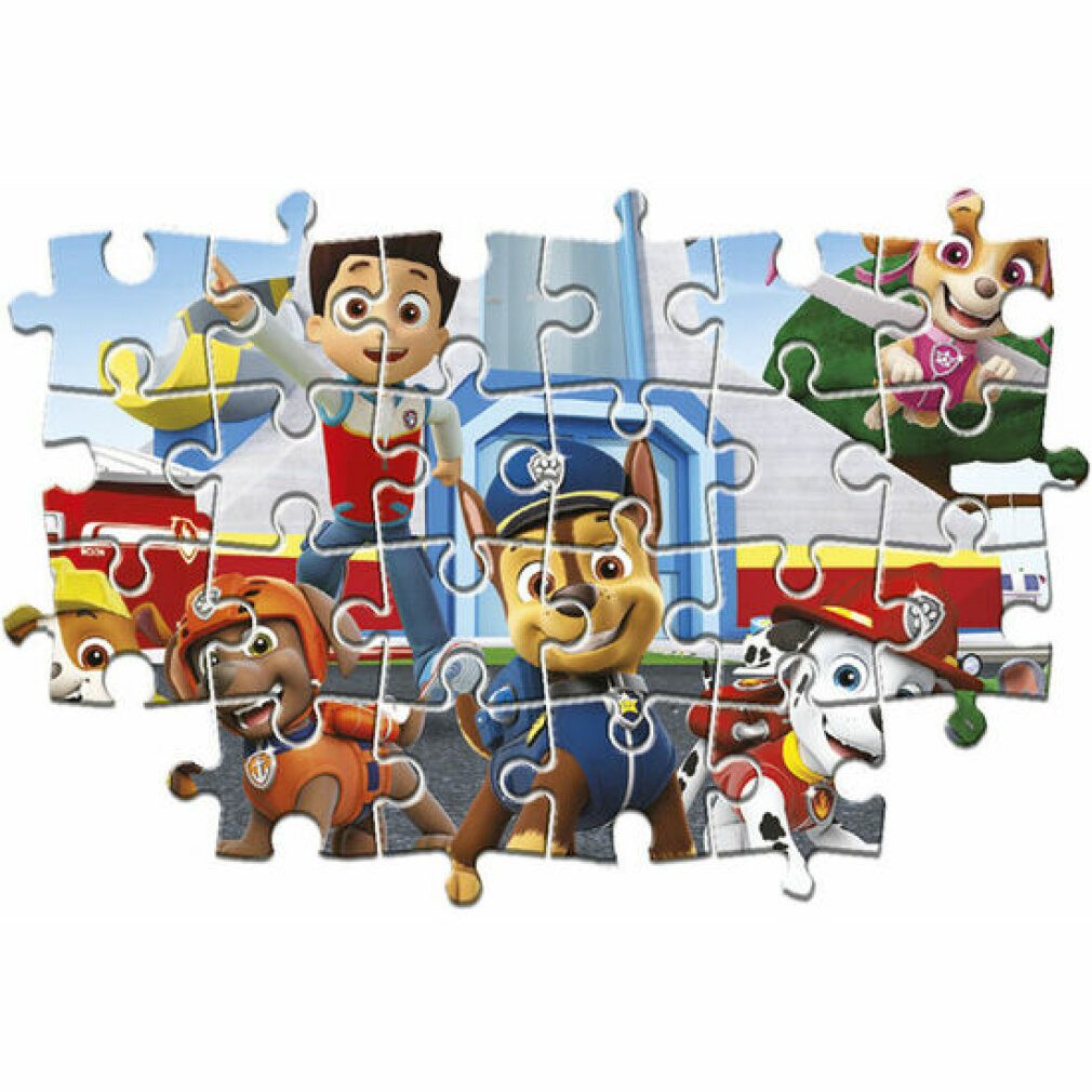 Clementoni® Puzzle Clementoni Maxi Puzzle PAW Patrol, 104 Teile., Puzzleteile
