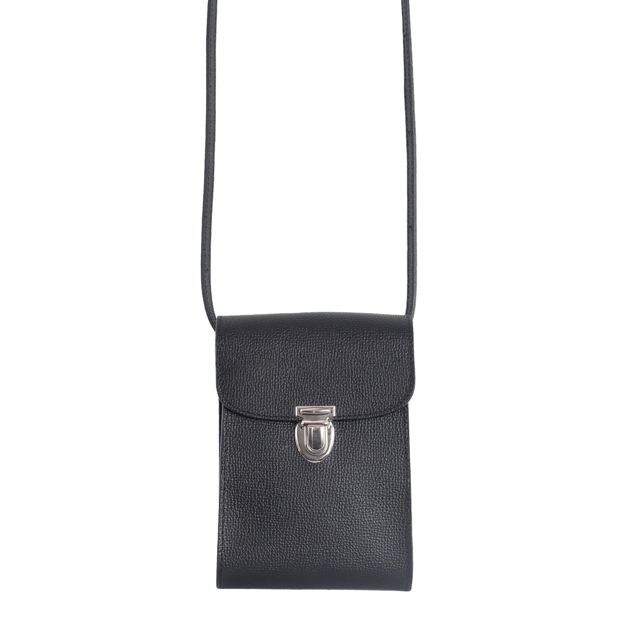 VOLKER LANG Schultertasche MIJO, BO12 - Mini Boxtasche & Gürteltasche für Essentials