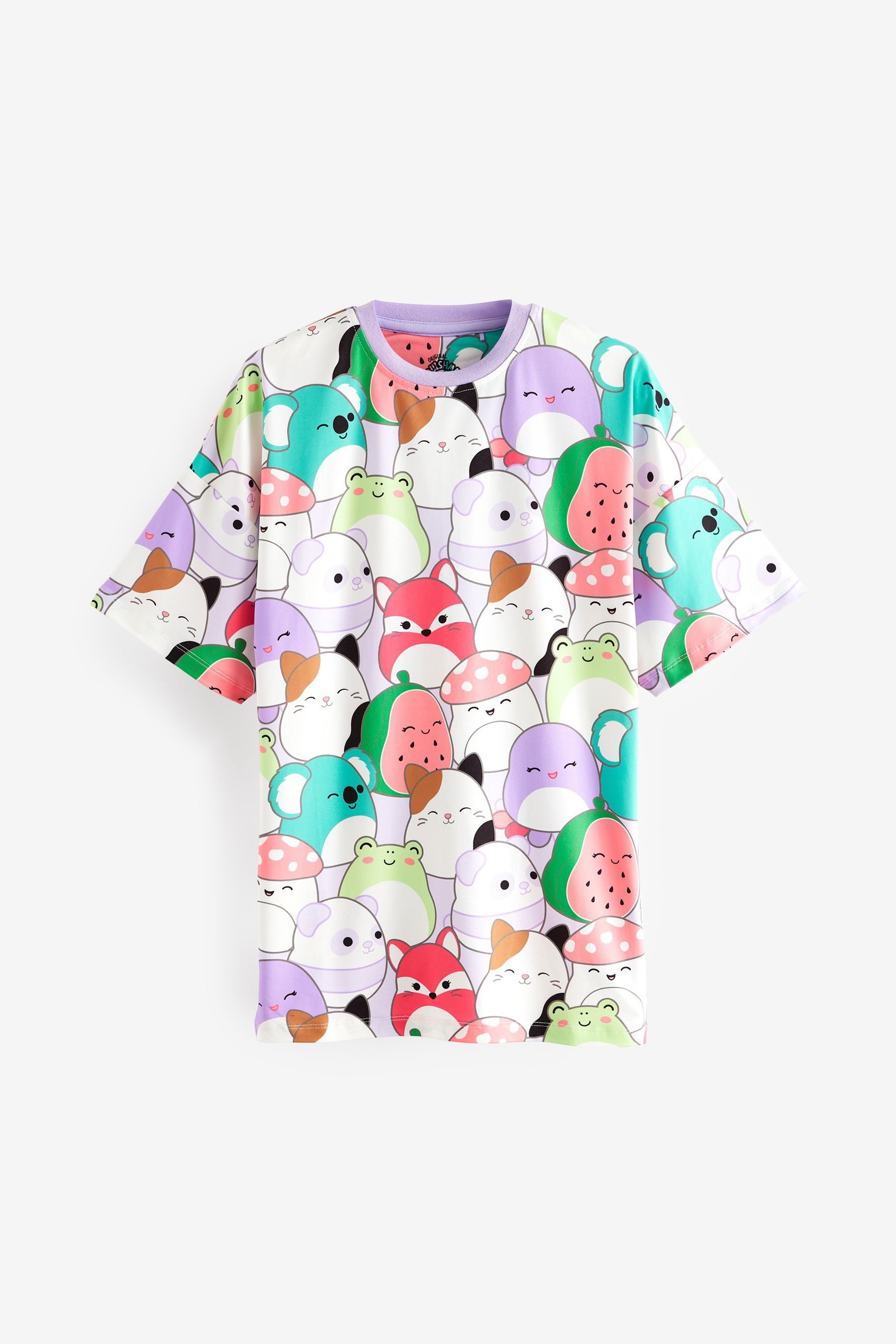 Next Nachthemd Squishmallows Lizierte Nachthemden, 2er-Pack (2-tlg)