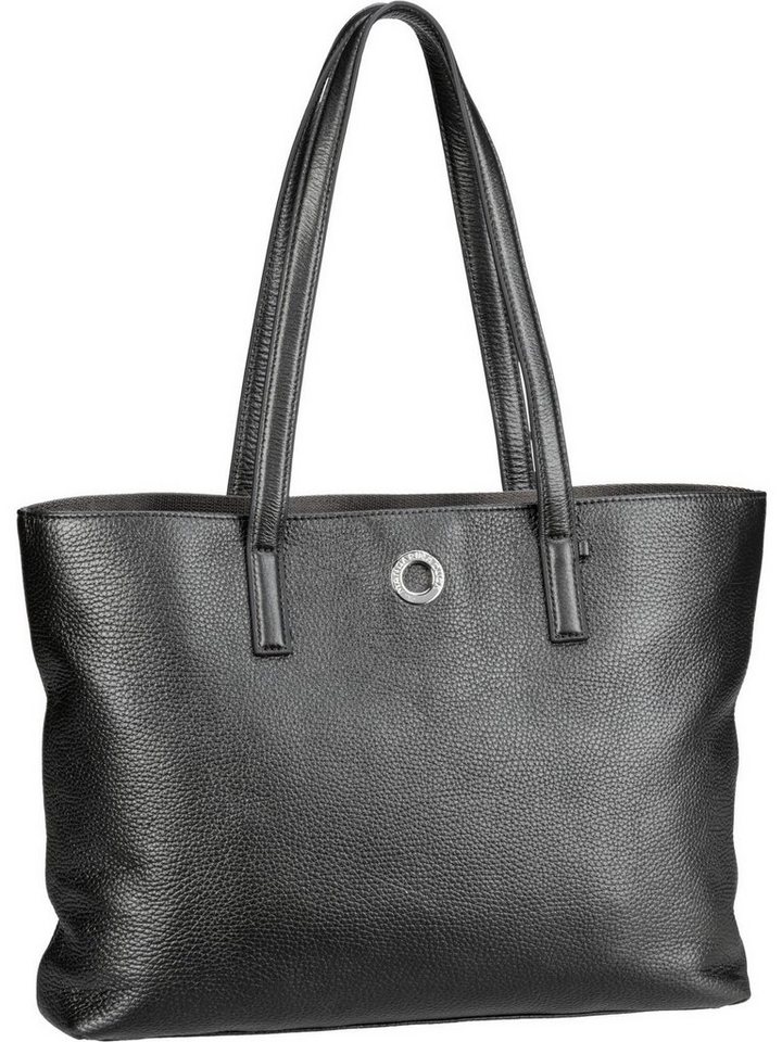 Mandarina Duck Shopper Mellow Leather Lux Tote Bag ZLT24, Separate,  herausnehmbare Reißverschlusstasche