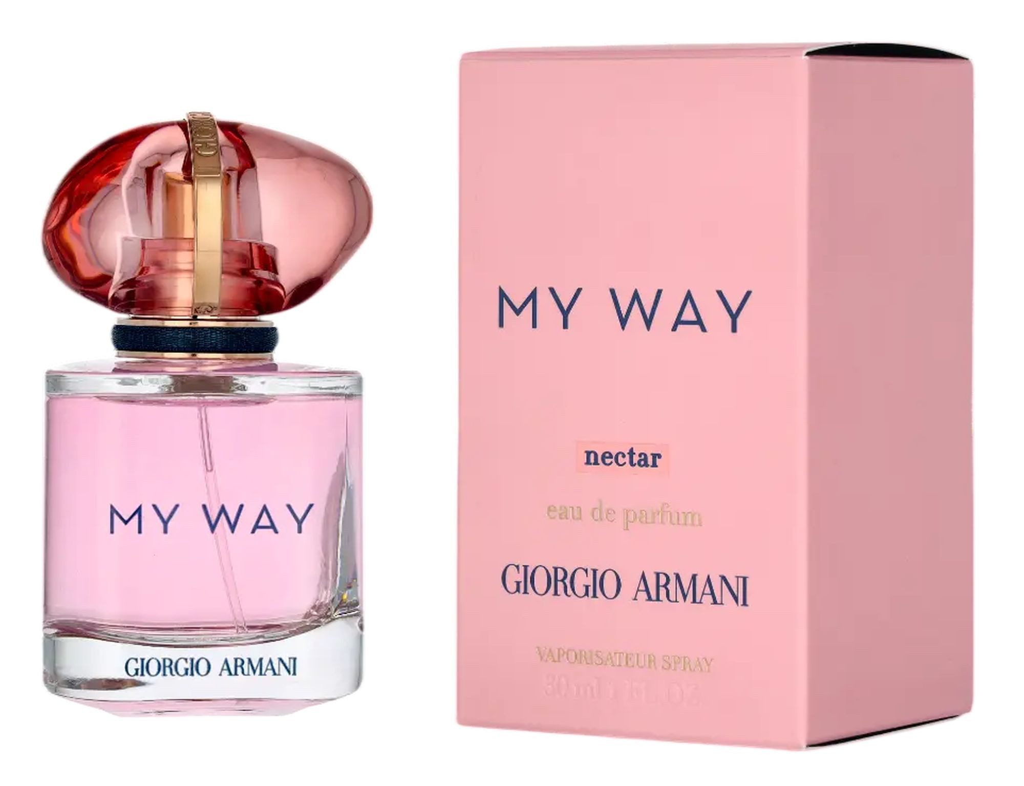 Giorgio Armani Eau de Parfum My Way Nectar EDP Damen Spray, Fruchtig-blumiger Duft mit Birne, Tuberose, Vanille und Jasmin