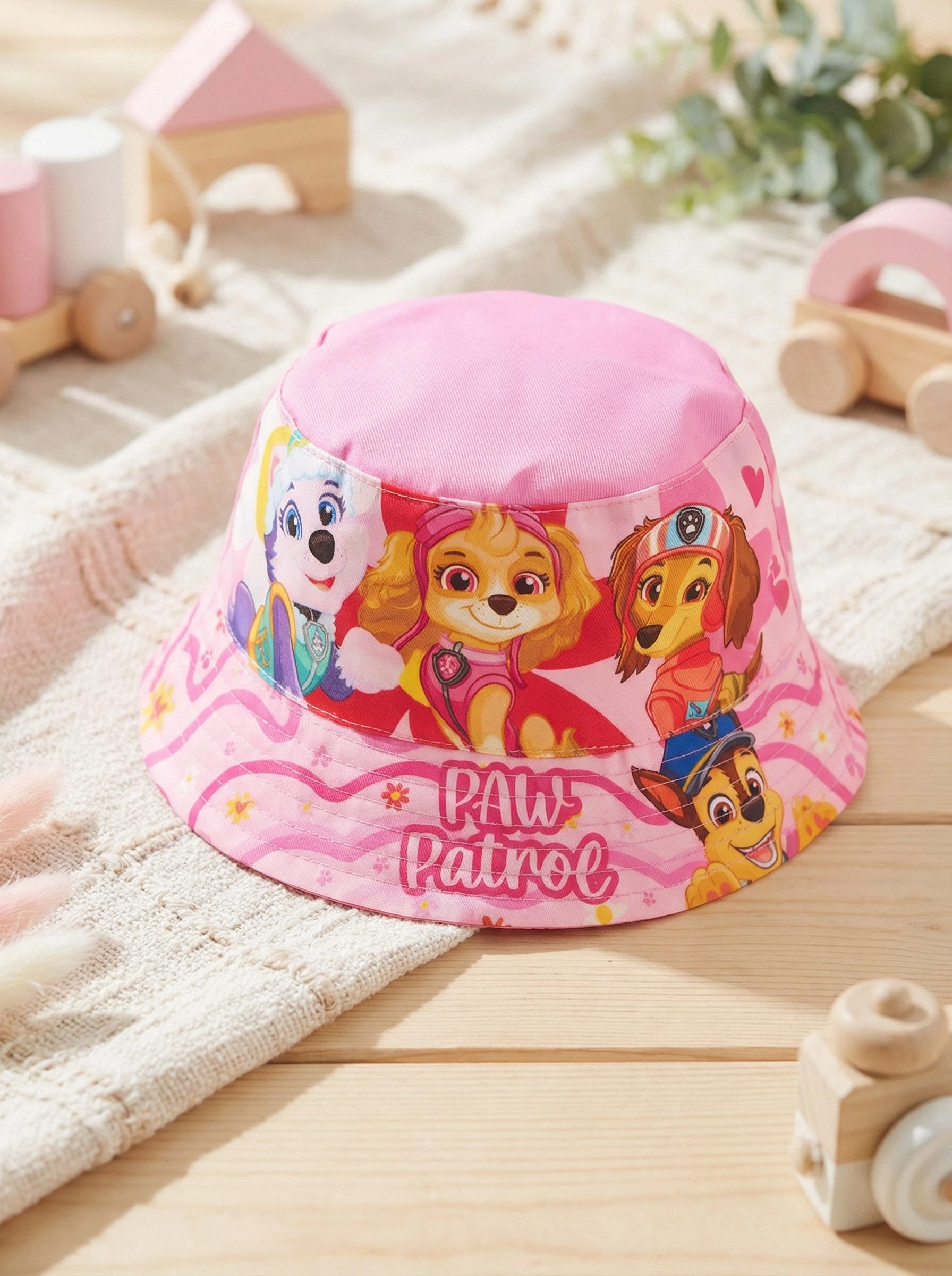 PAW PATROL Fischerhut Paw Patrol Skye Everst Liberty Kinder Fischermütze Fischerhut Gr. 53