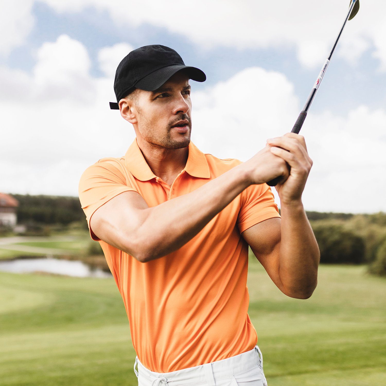 CFLEX Trainingsshirt Herren Sport Fitness Polo-Shirt Sportswear Collection günstig online kaufen