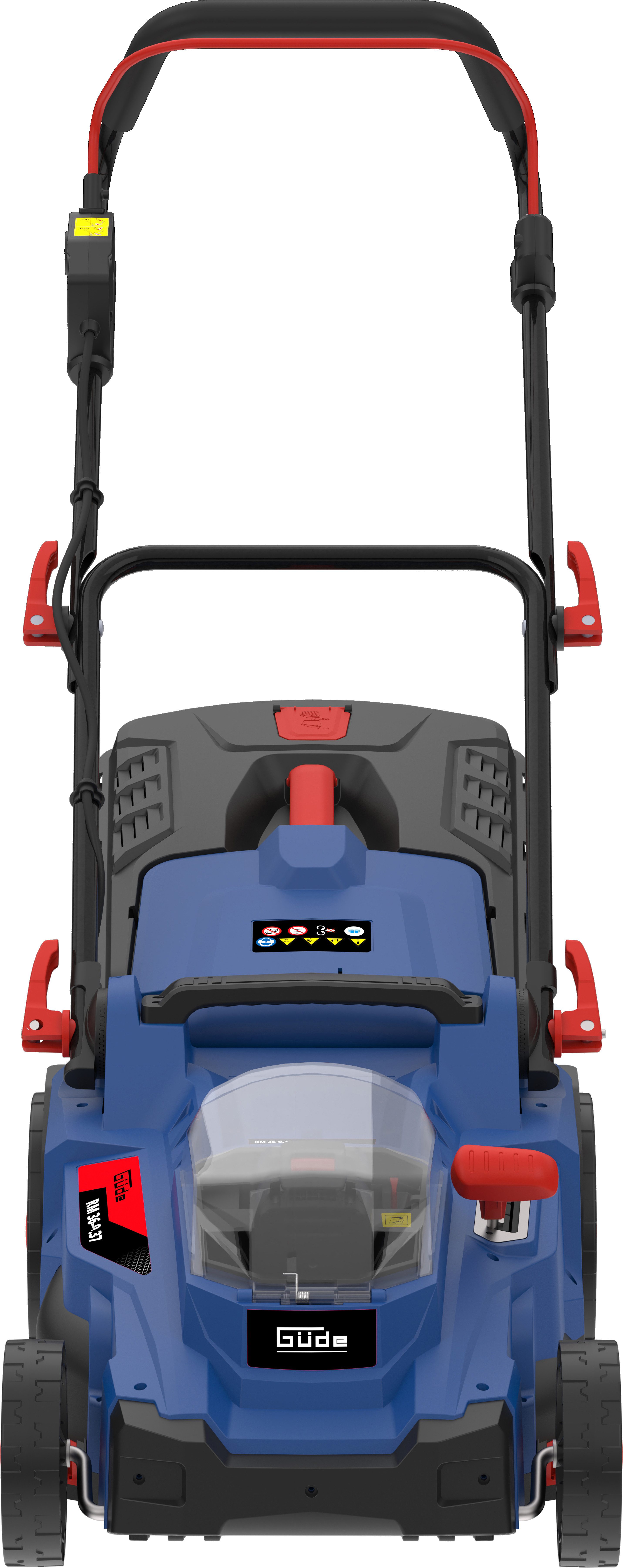 Güde Akkurasenmäher RM 36-402-30.37, 37 cm Schnittbreite, 3 Funktionen: Mähen, Sammeln und Mulchen