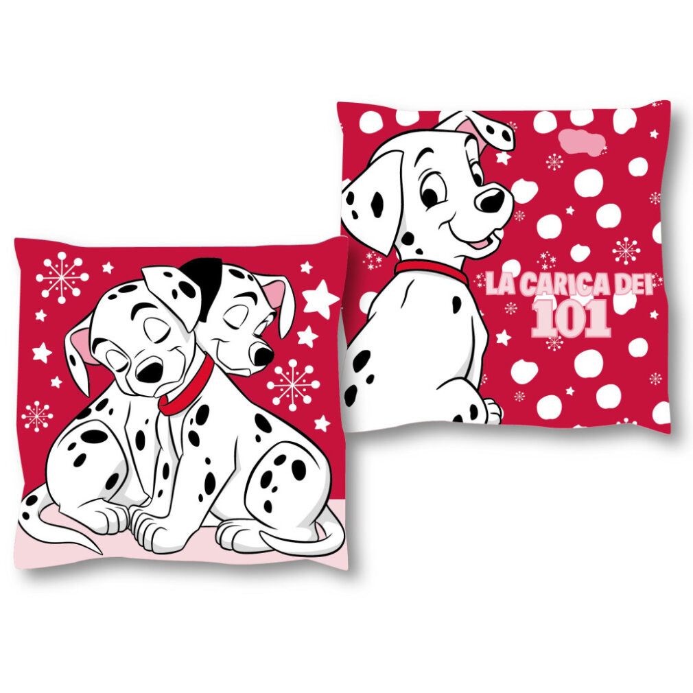 Mister License Company Dekokissen Disney 101 Dalmatiner Cuddle Spots Dekokissen 38x38 cm Samt
