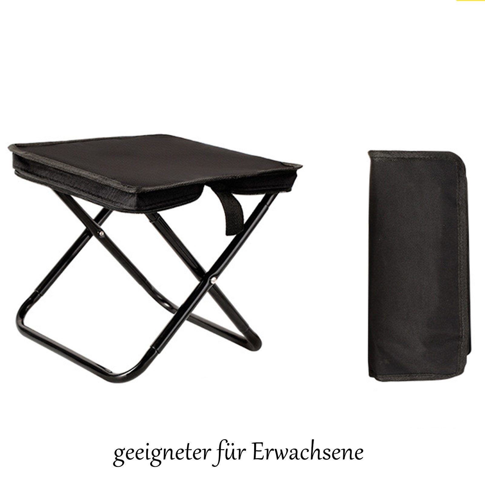 Jumpeak Klappstuhl Kreative Handtasche Klappbarer Hocker, günstig online kaufen