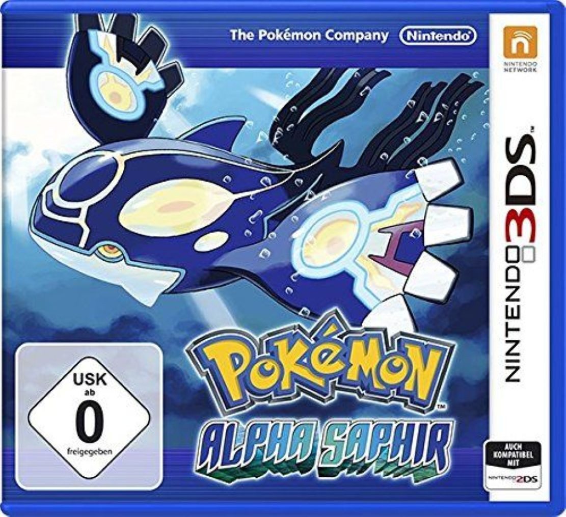 Pokémon Pokemon Alpha Saphir USK Version mit Nintendo Banderole