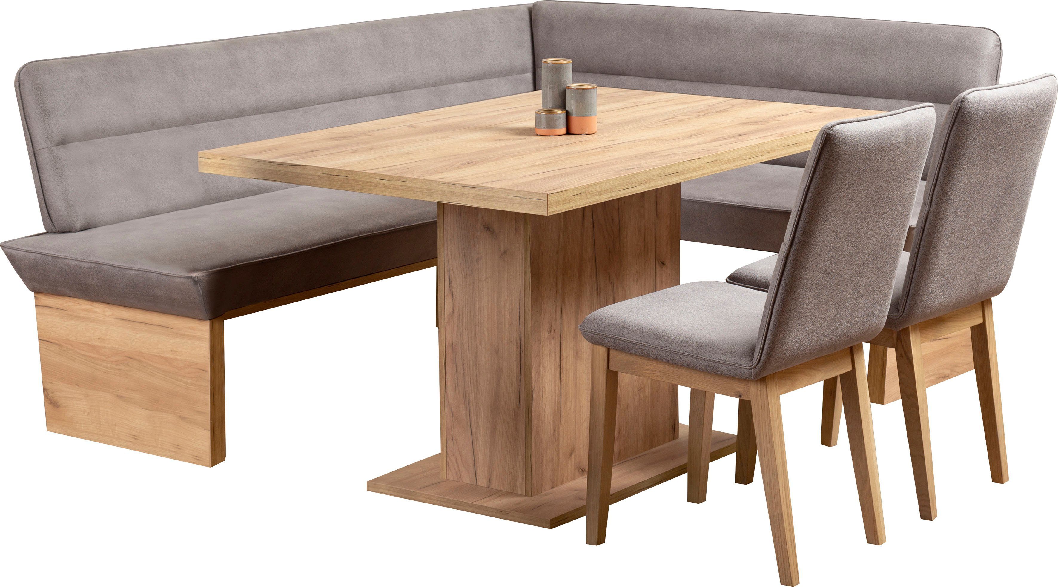 Home affaire Eckbankgruppe Beluna + Cross Essecke Sitzgruppe Eckbank Küchen günstig online kaufen