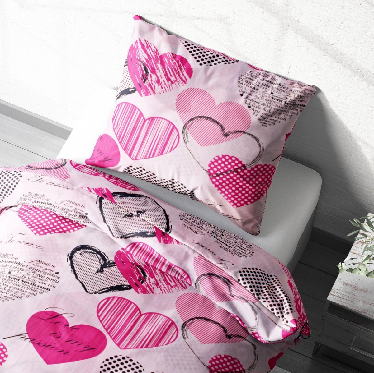 Heubergshop Bettwäsche, Seersucker, 2 teilig, 135x200cm günstig online kaufen
