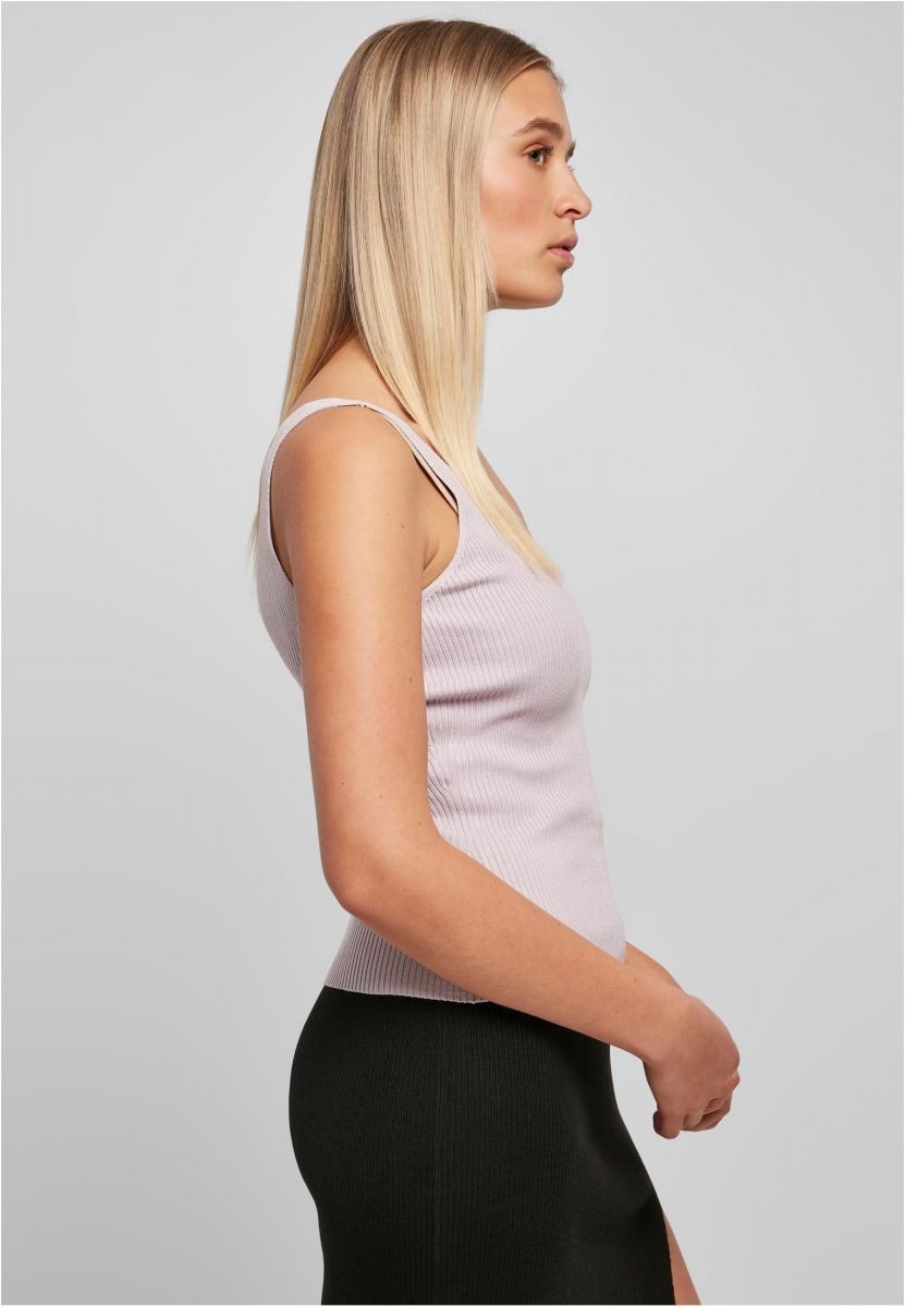 URBAN CLASSICS Tanktop Ladies Rib Knit Top XS bis 5XL