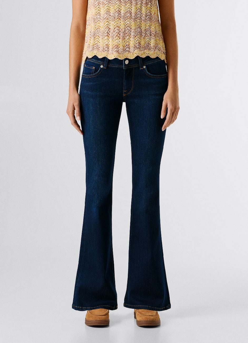 Pepe Jeans Bootcut-Jeans FLARE LW PIMLICO mit niedriger Leibhöhe, 5-Pocket-Stil