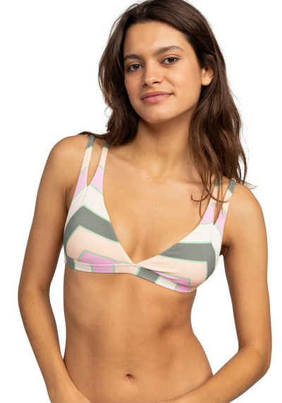 Roxy Triangel-Bikini-Top VISTA STRIPE GNY3 (1-St), in großen Größen